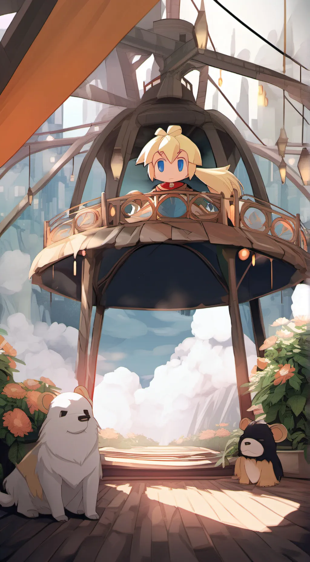 ai character: levin background