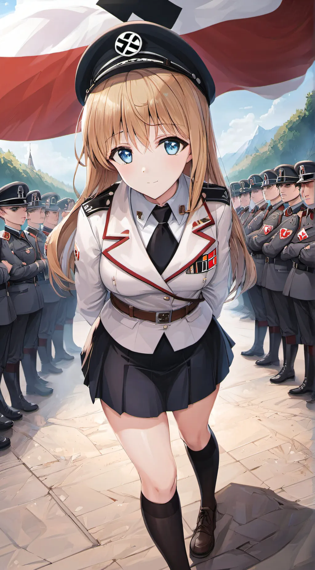 ai character: Kaori background