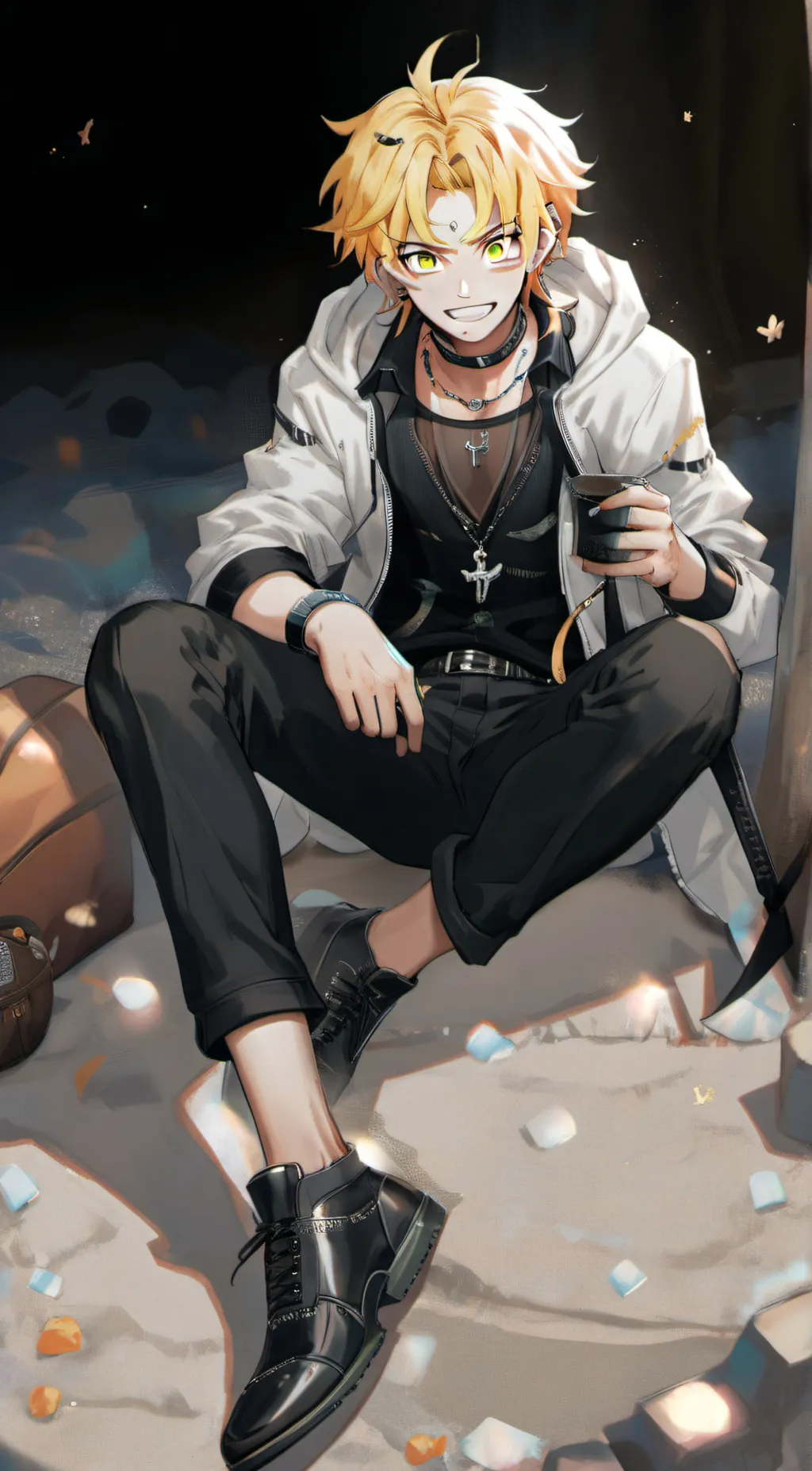 ai character: naruto background