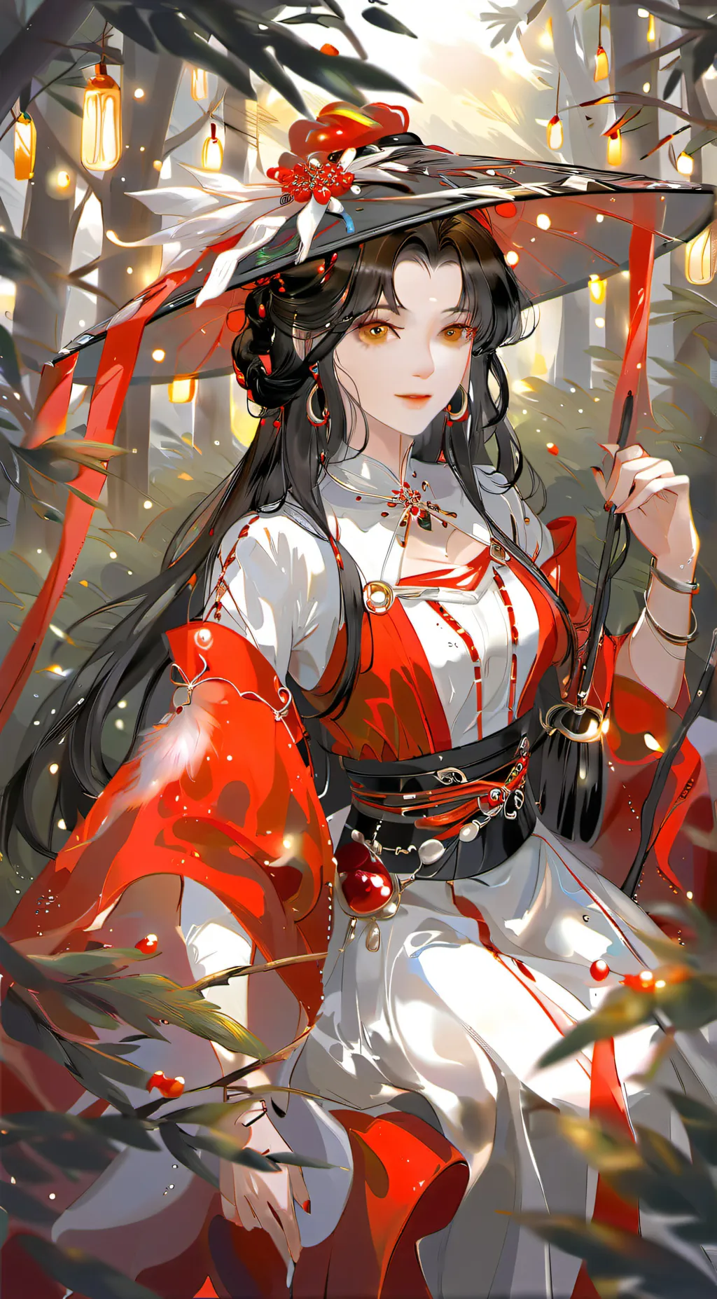 ai character: Rose background