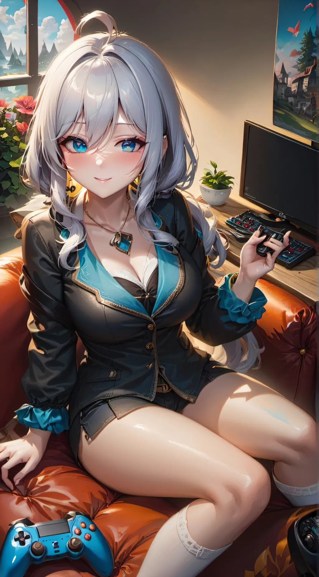 ai character: Navia background