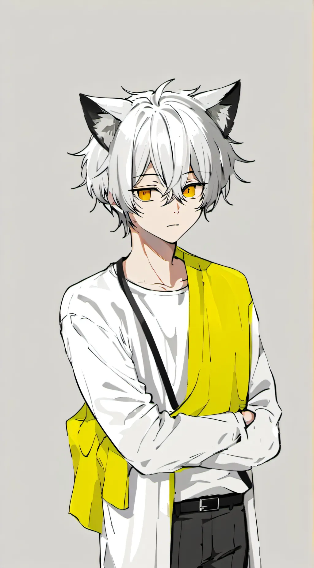 ai character: Tray background