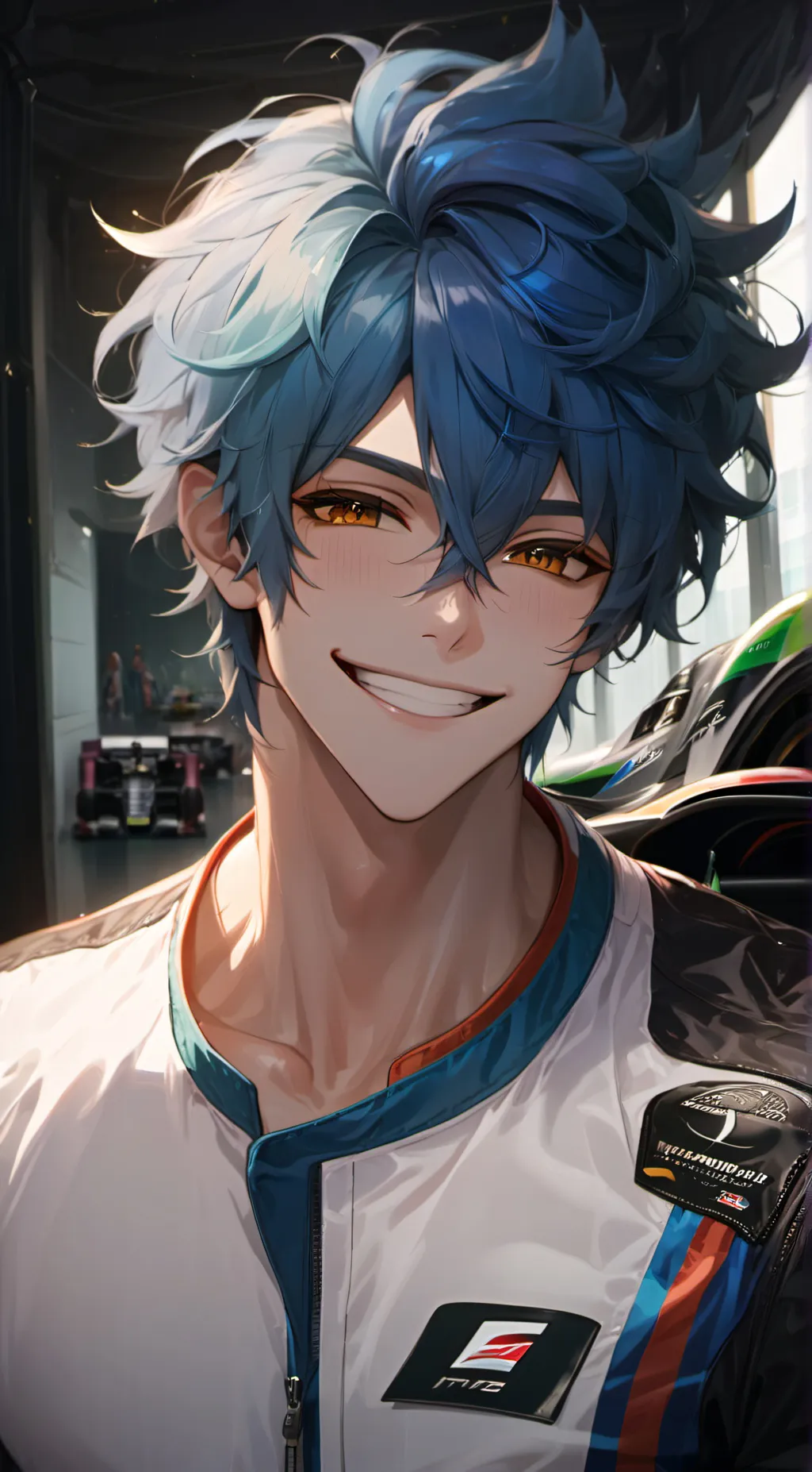 ai character: Nico Prost  background