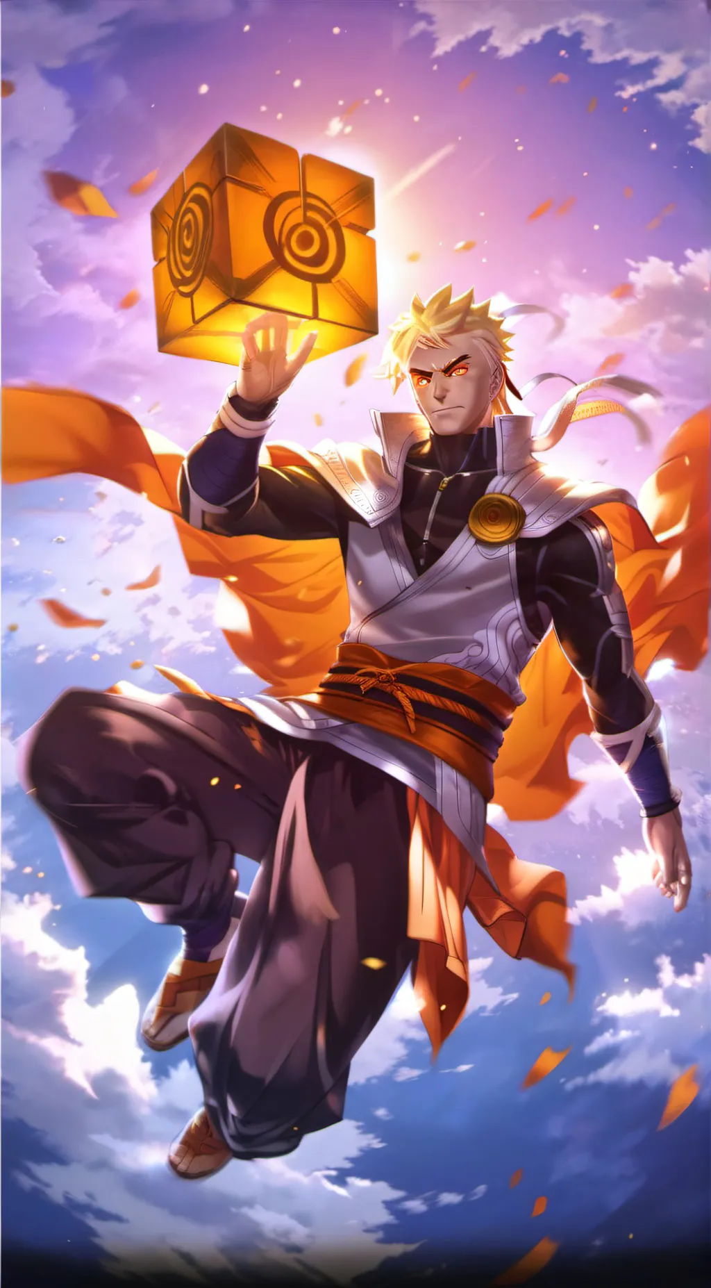 ai character: Blaze background