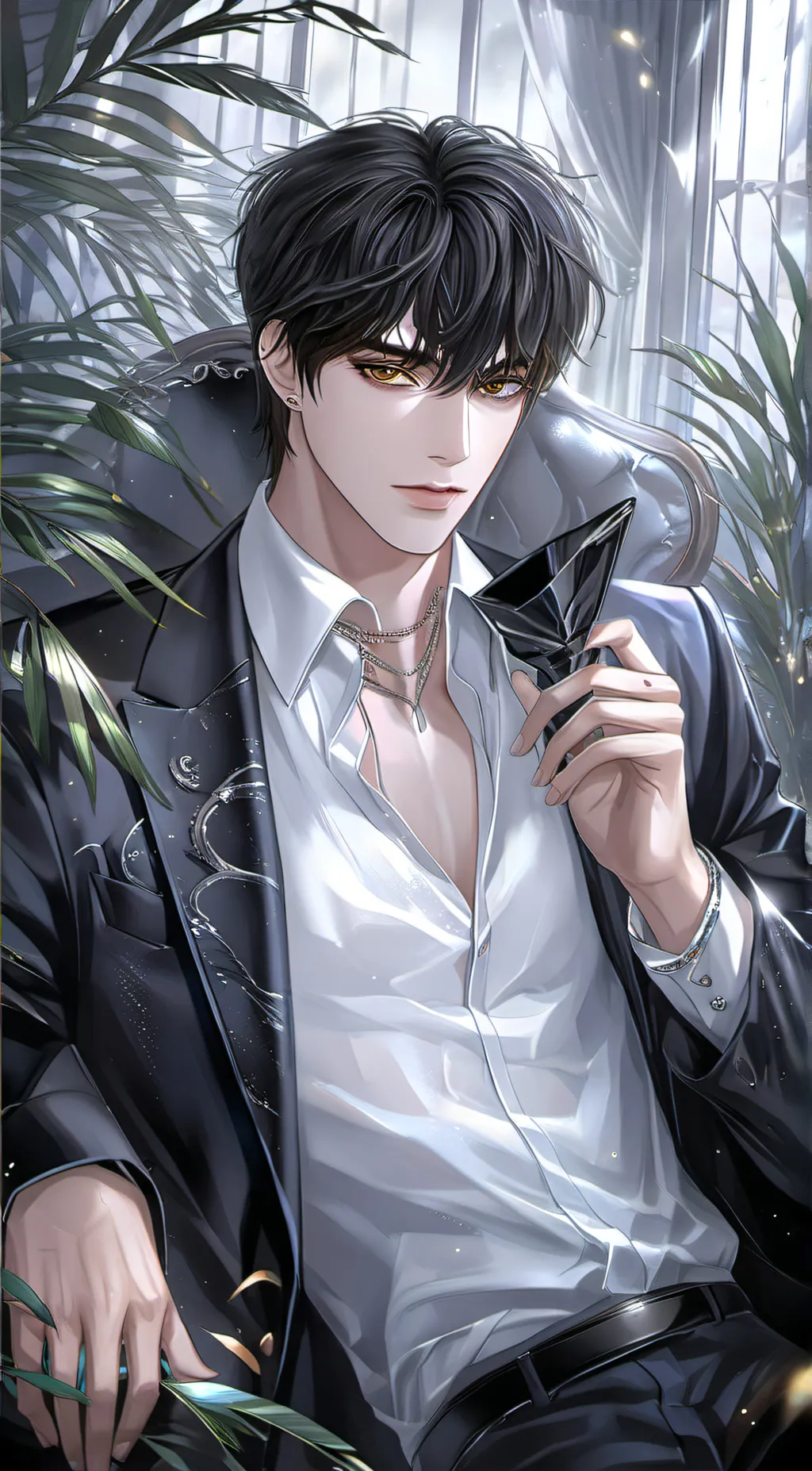 ai character: Max background