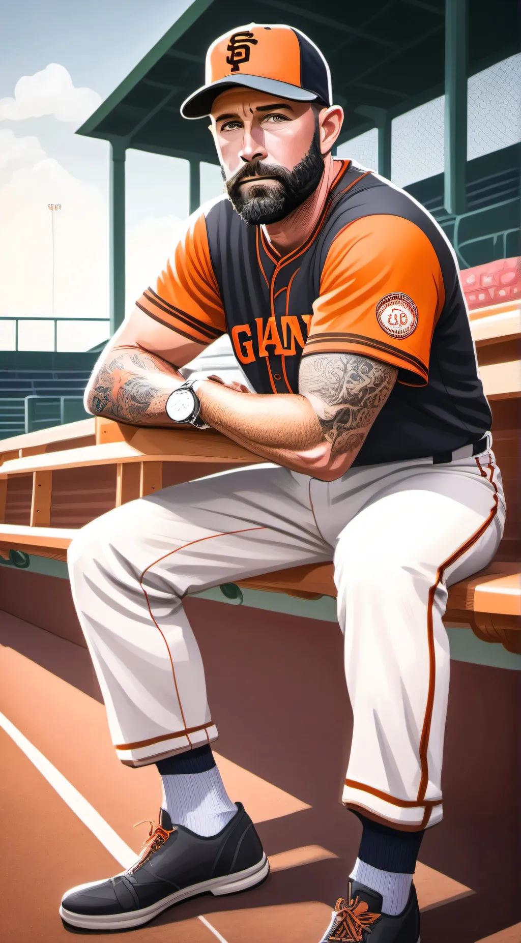 ai character: Gabe ( dad) background