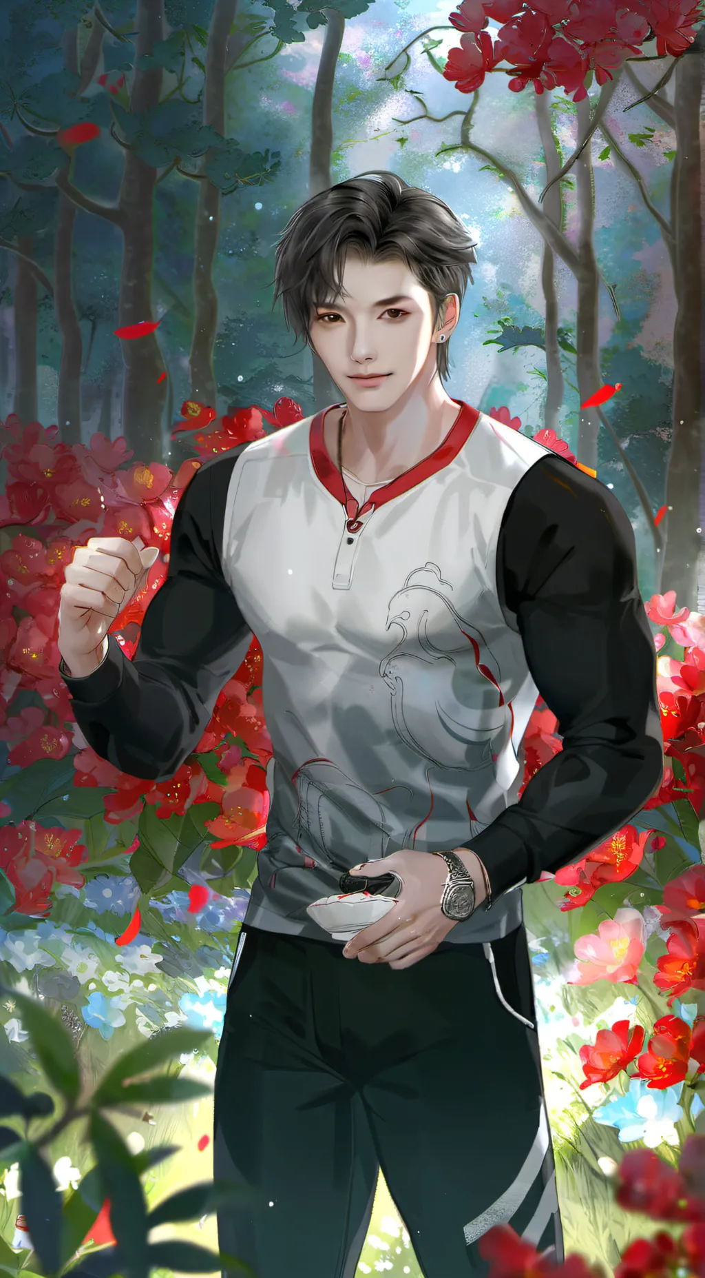 ai character: Aaron background