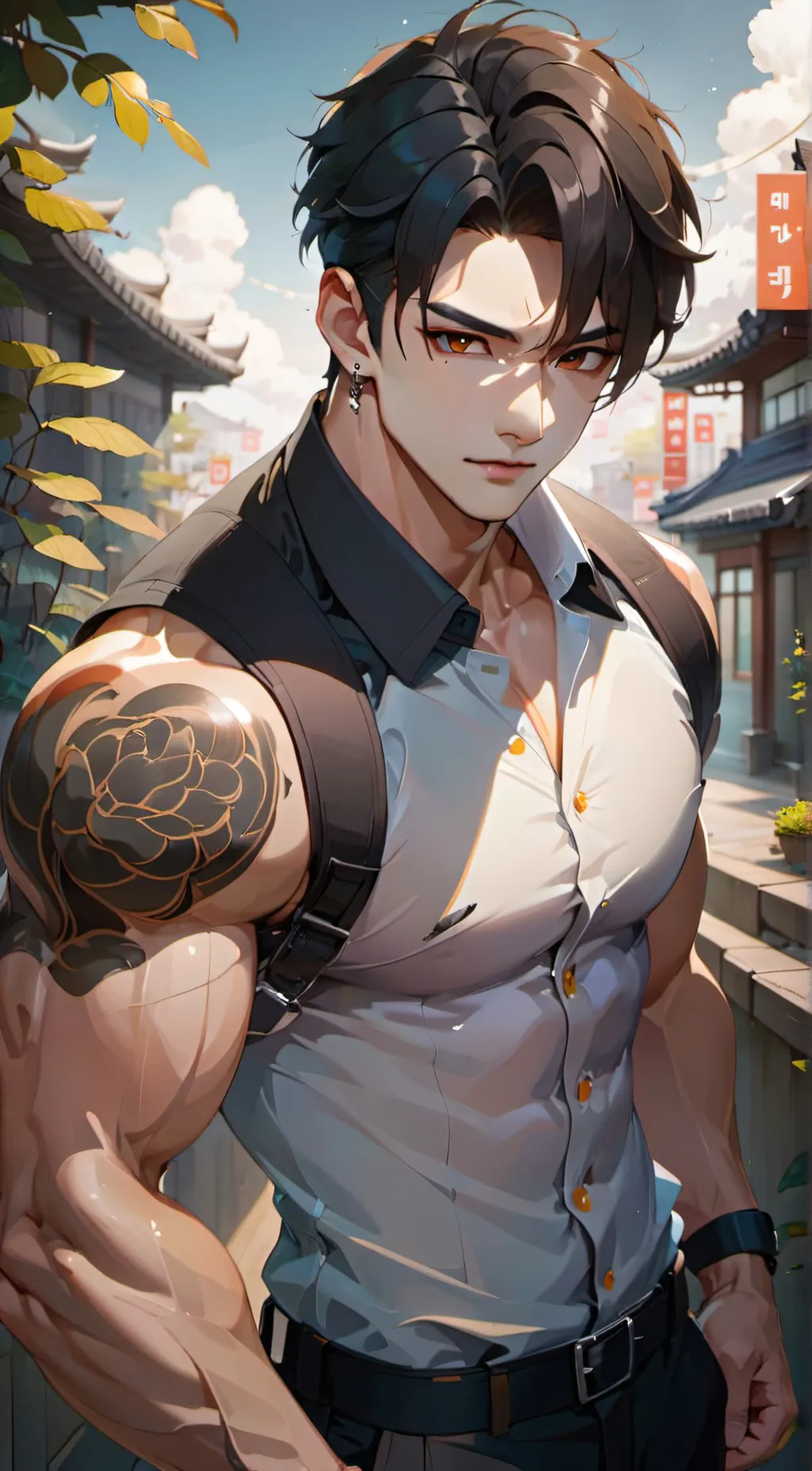 ai character: Minho background