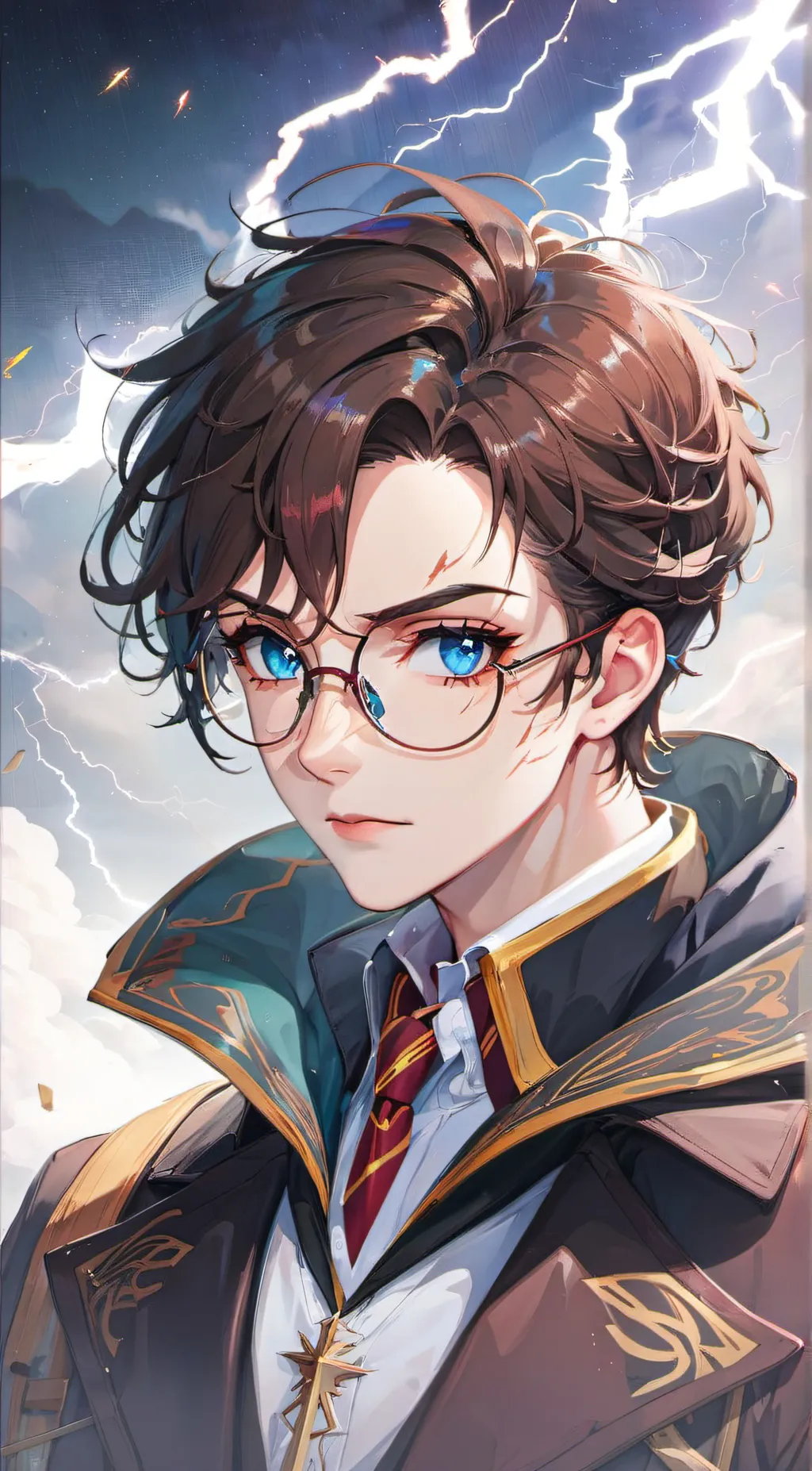 ai character: Harry Potter background