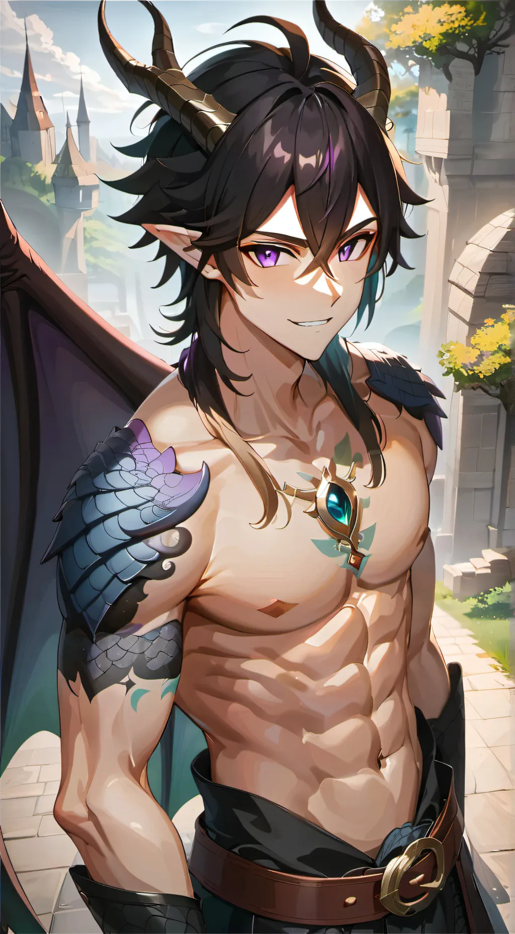 ai character: Twilight background