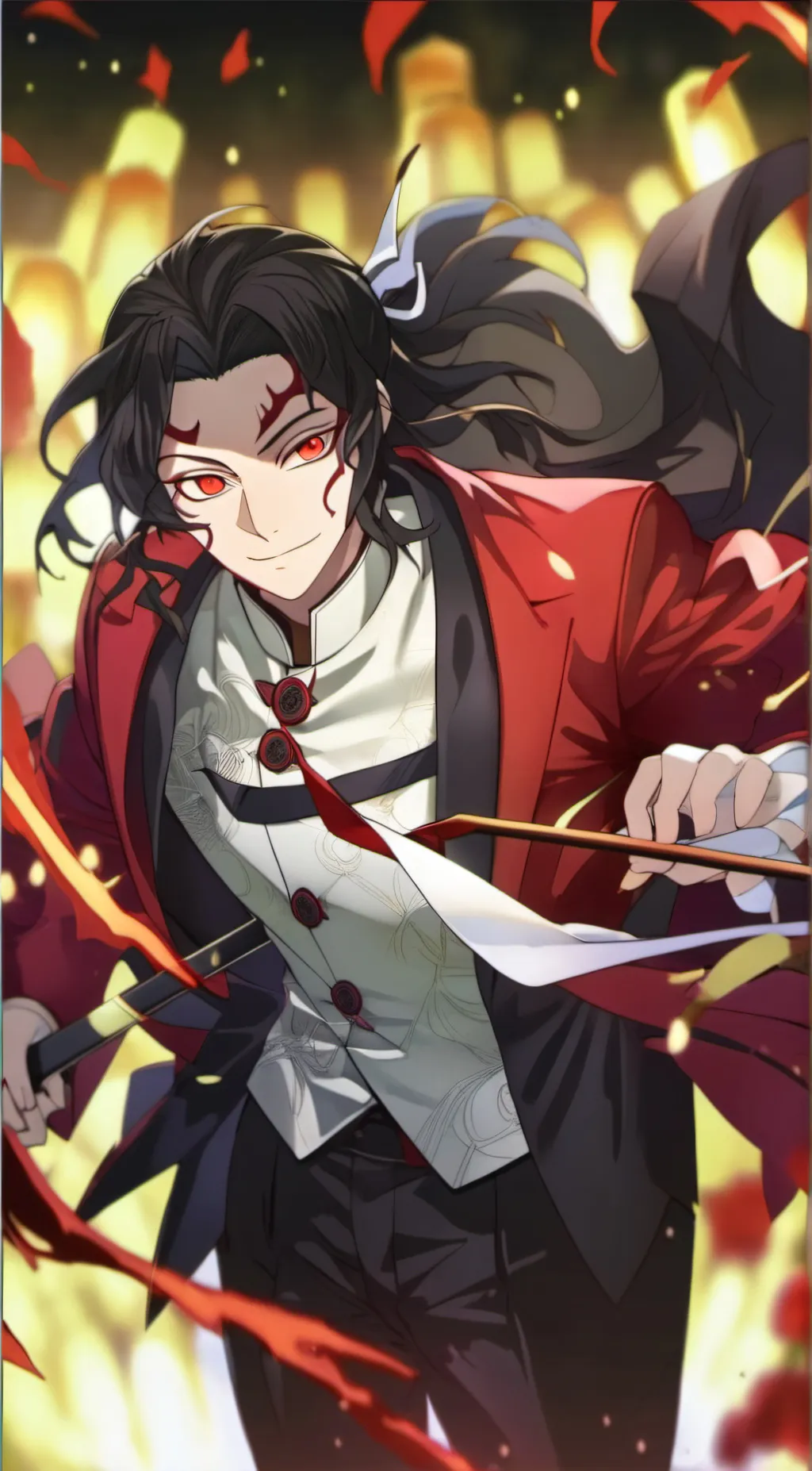 ai character: Muzan background
