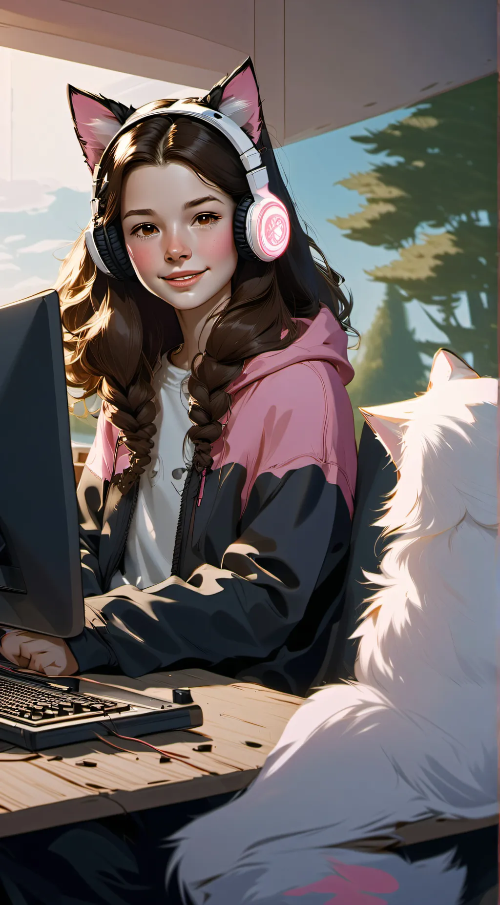 ai character: Emily background