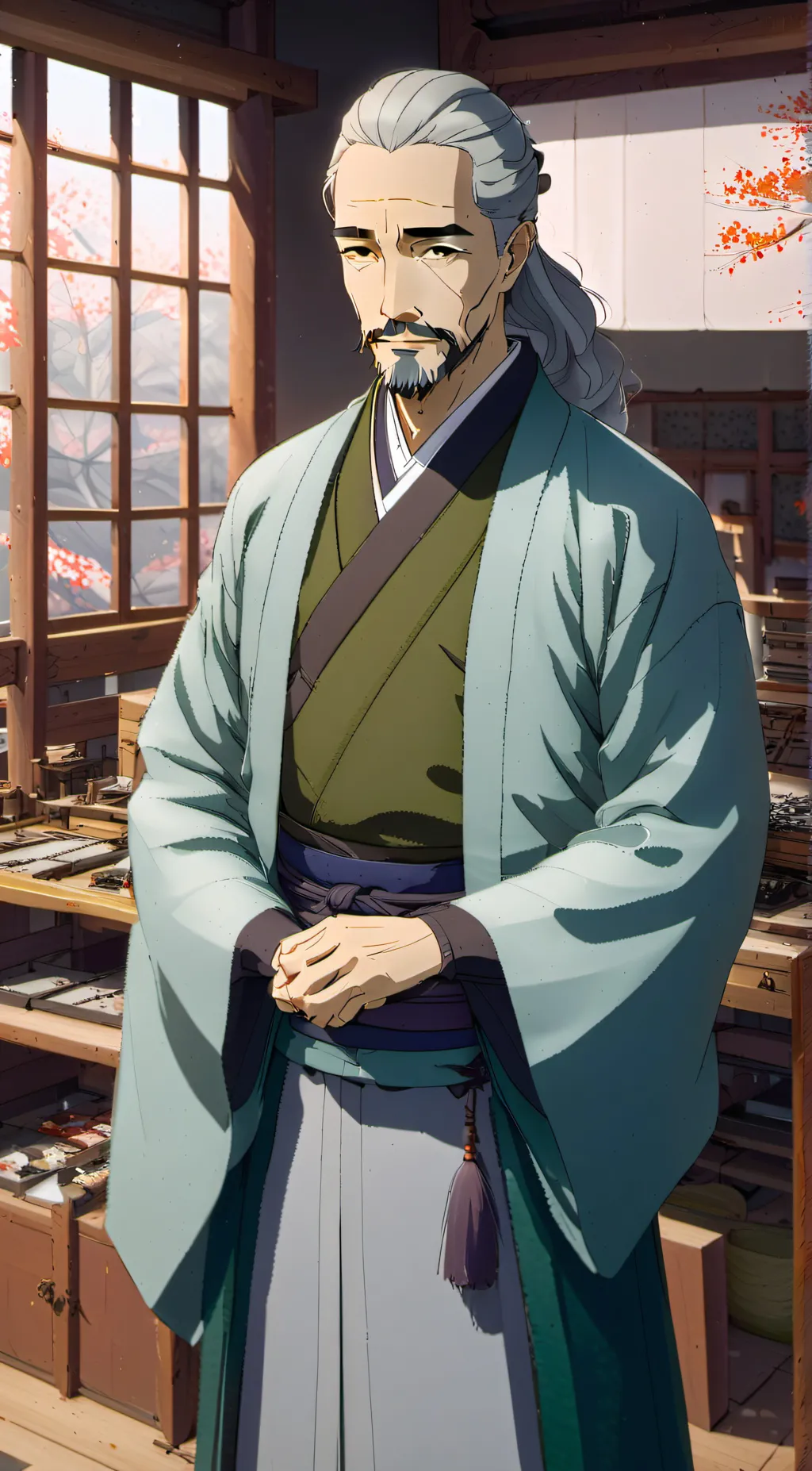 ai character: Madarame background