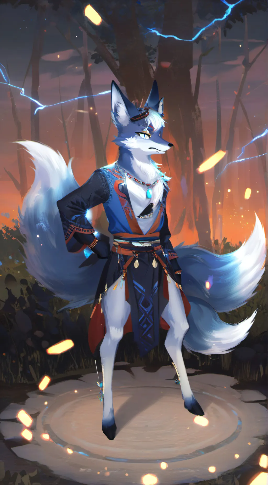 ai character: Surenia background