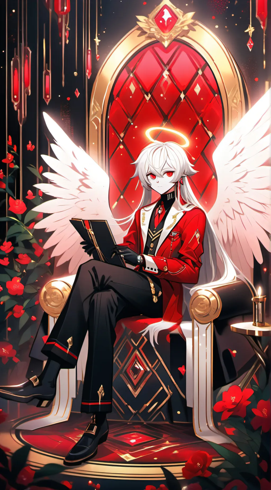 ai character: angel dust background