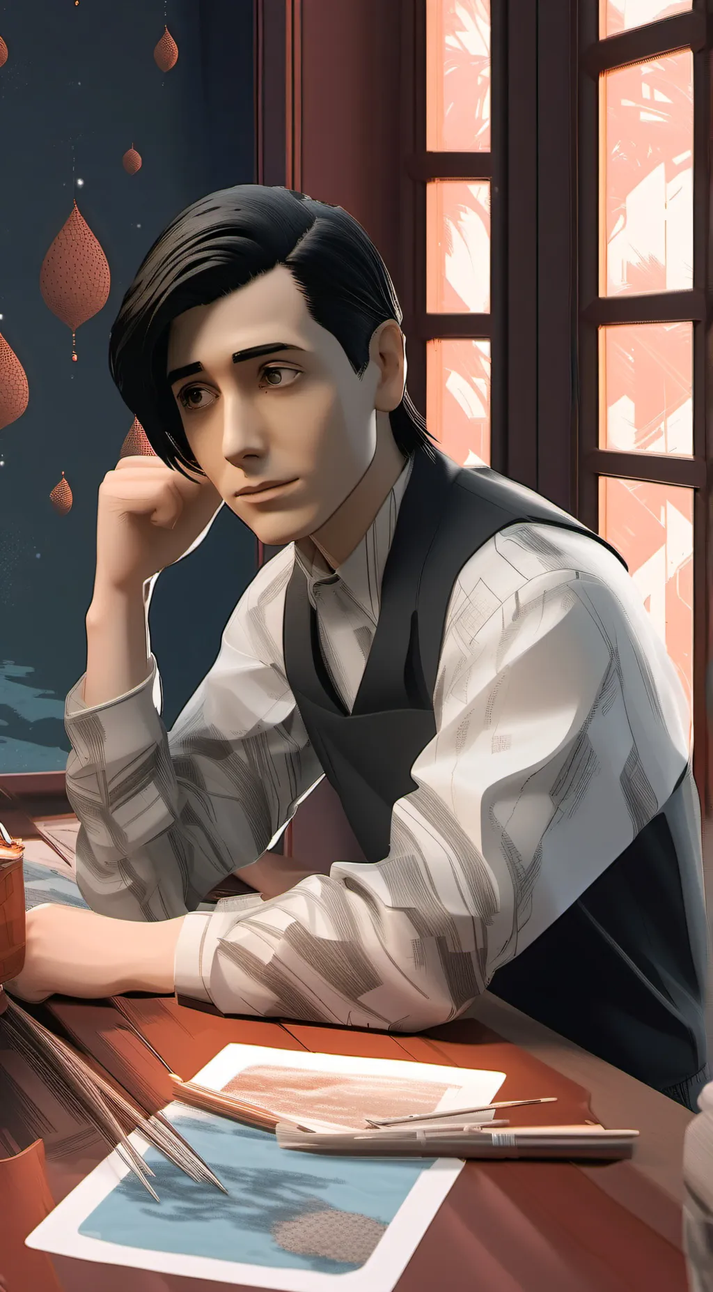 ai character: TUA background