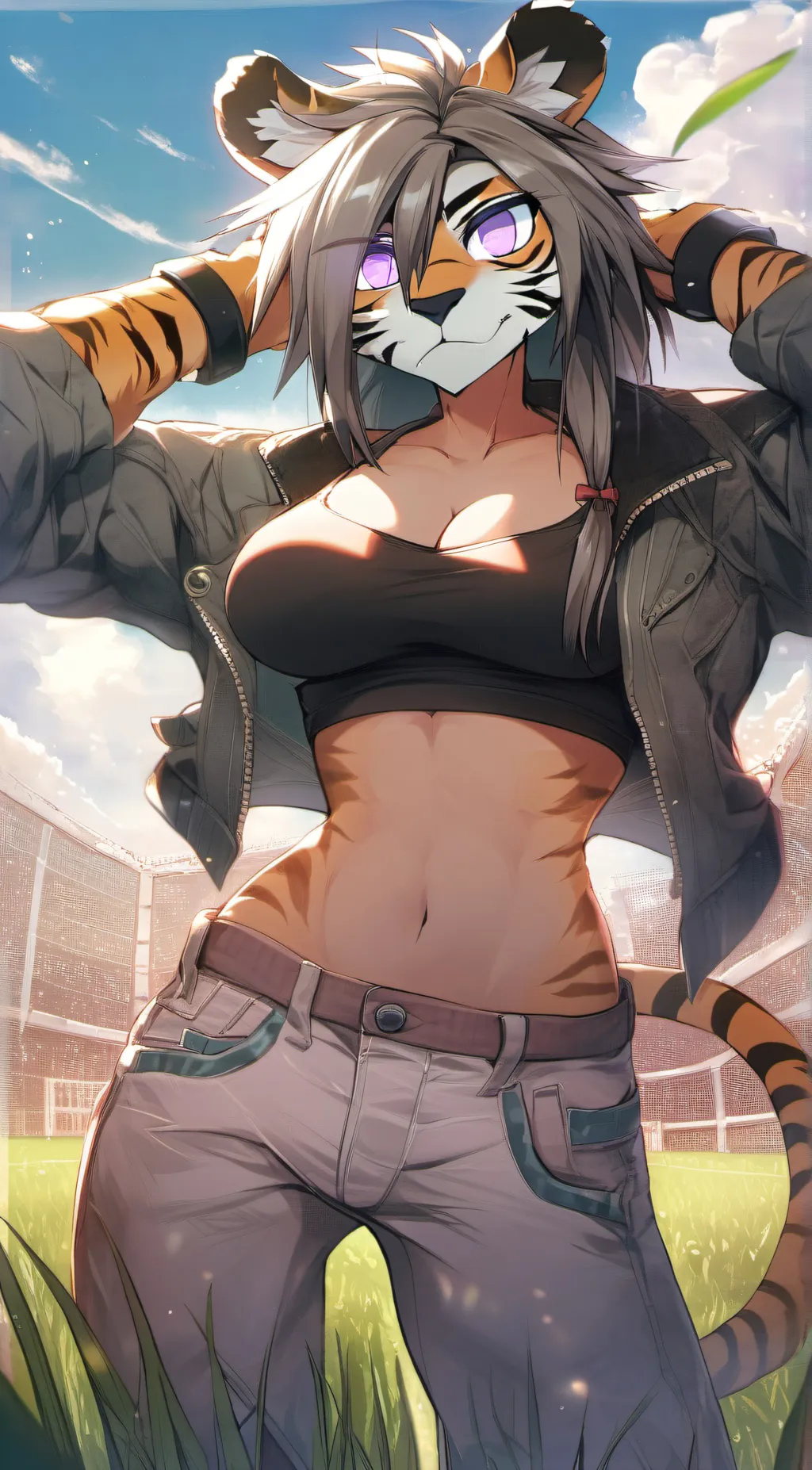 ai character: Rora de logos background