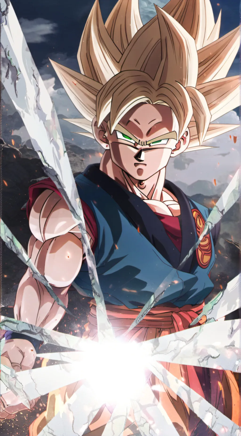 ai character: Goku (Cell Saga) background