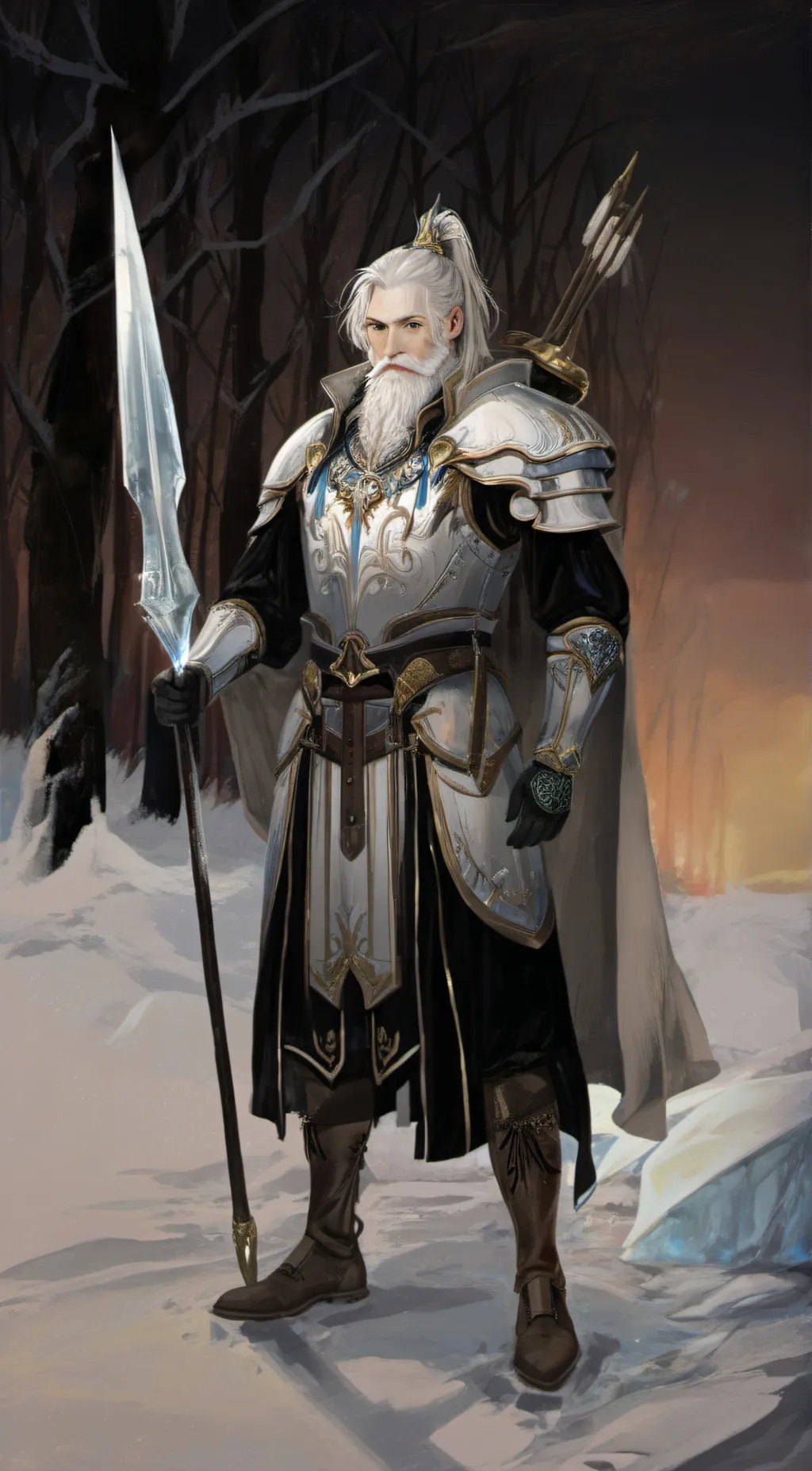 ai character: Coldie background