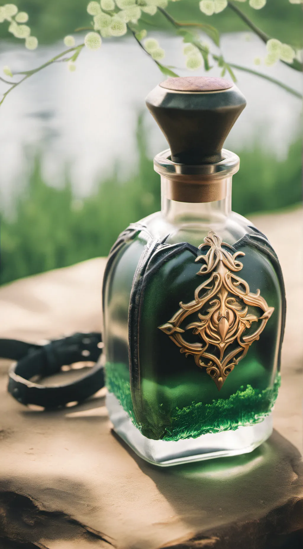 ai character: potion background