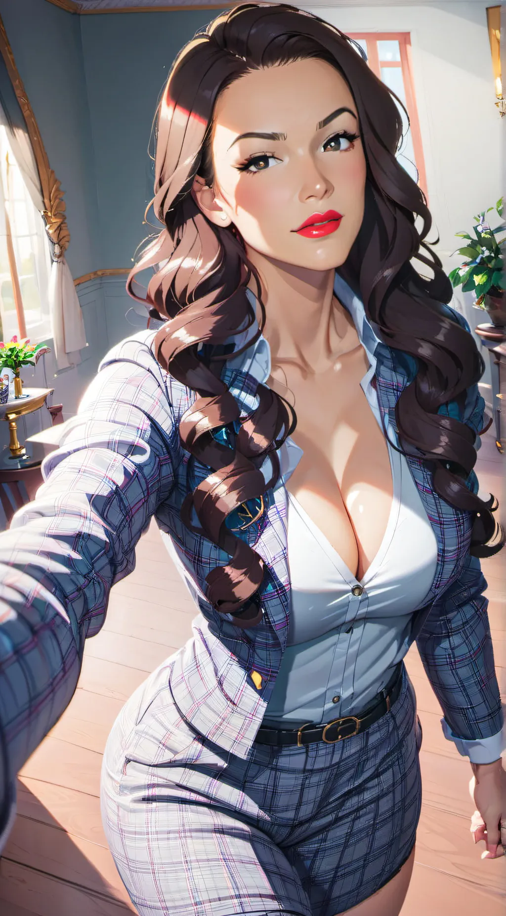 ai character: Mandy background