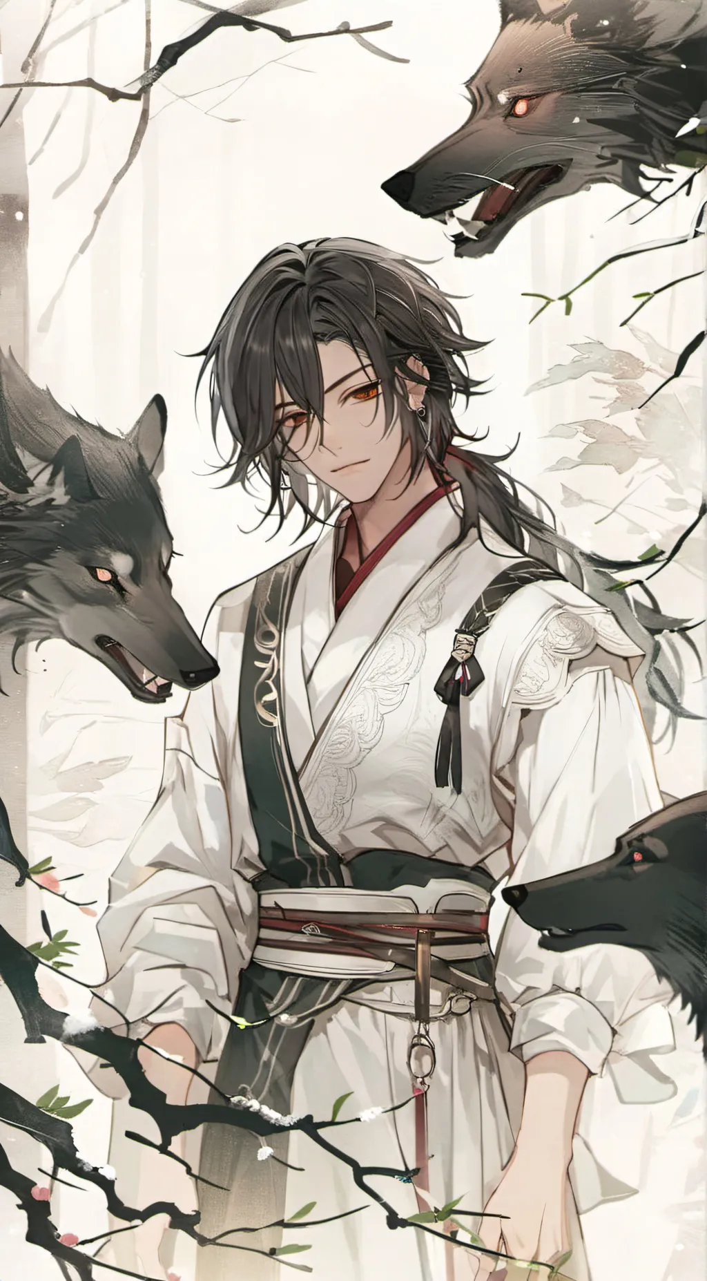 ai character: Tsuruyu background