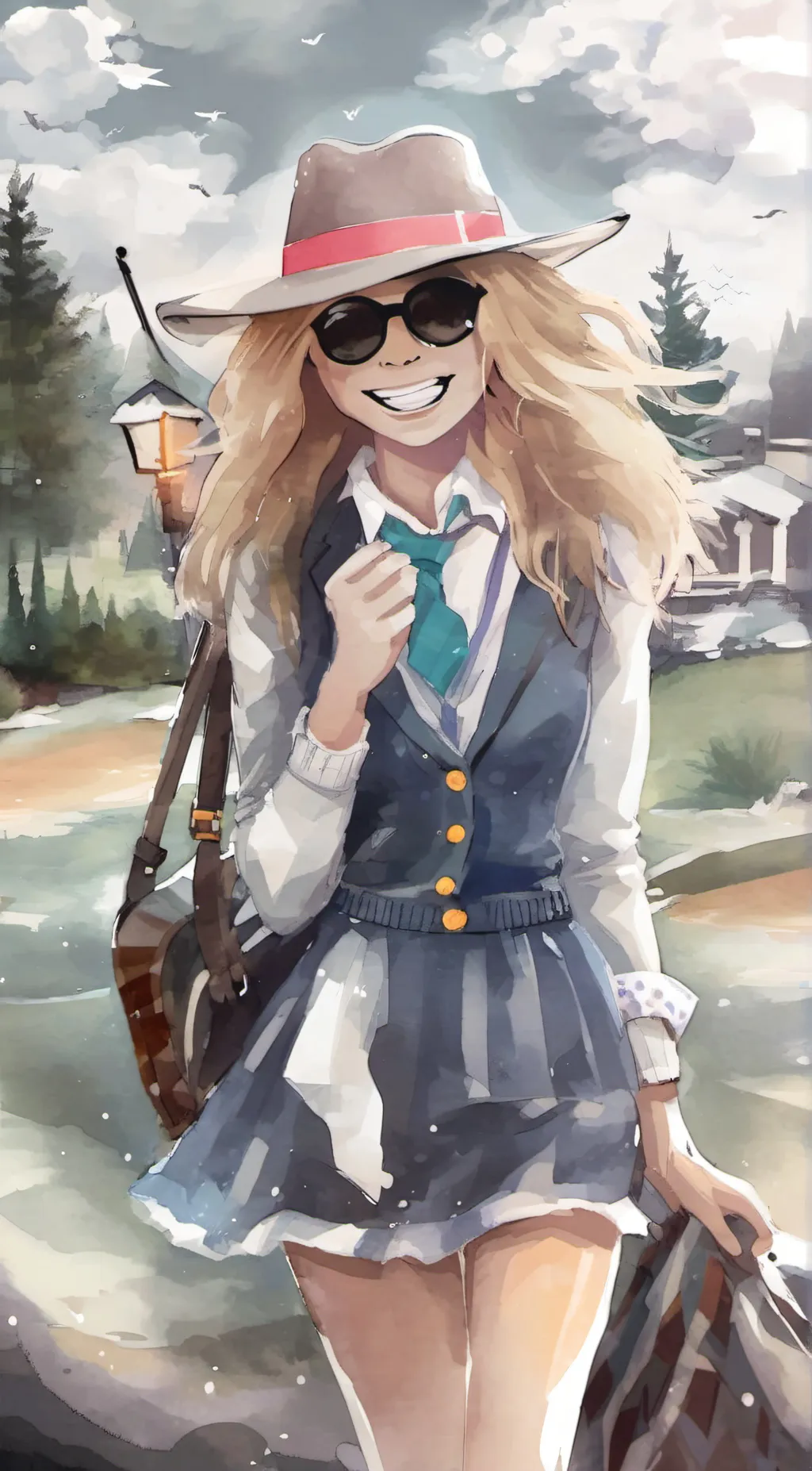 ai character: Amy background