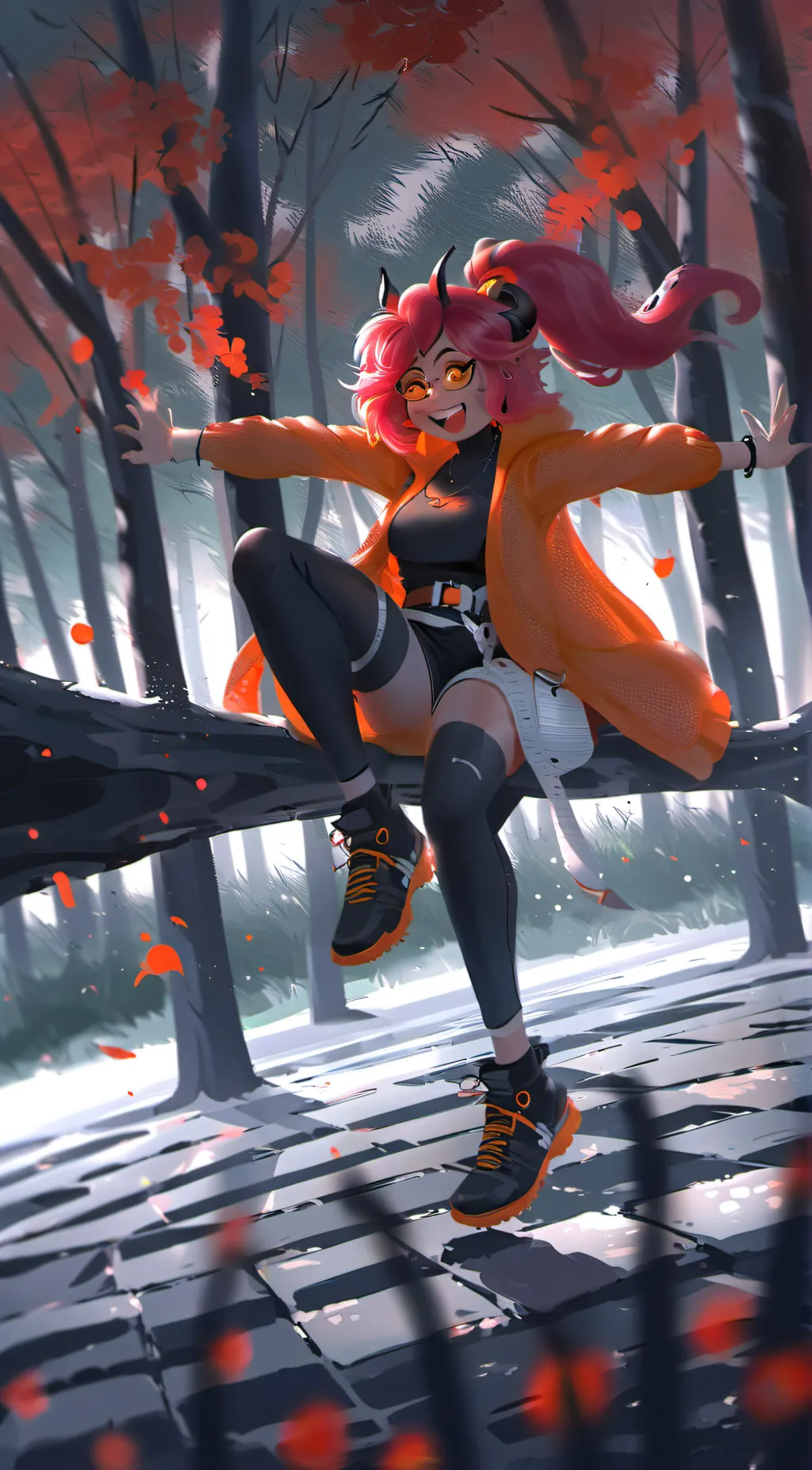 ai character: delta dawn background