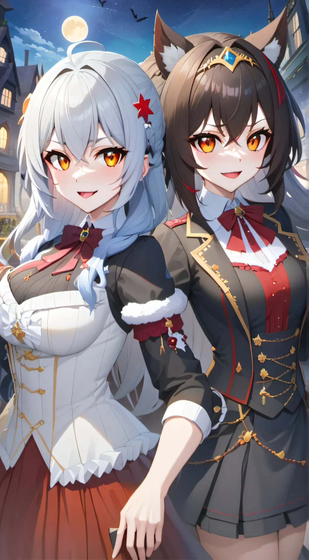 ai character: Eliana And Erica background