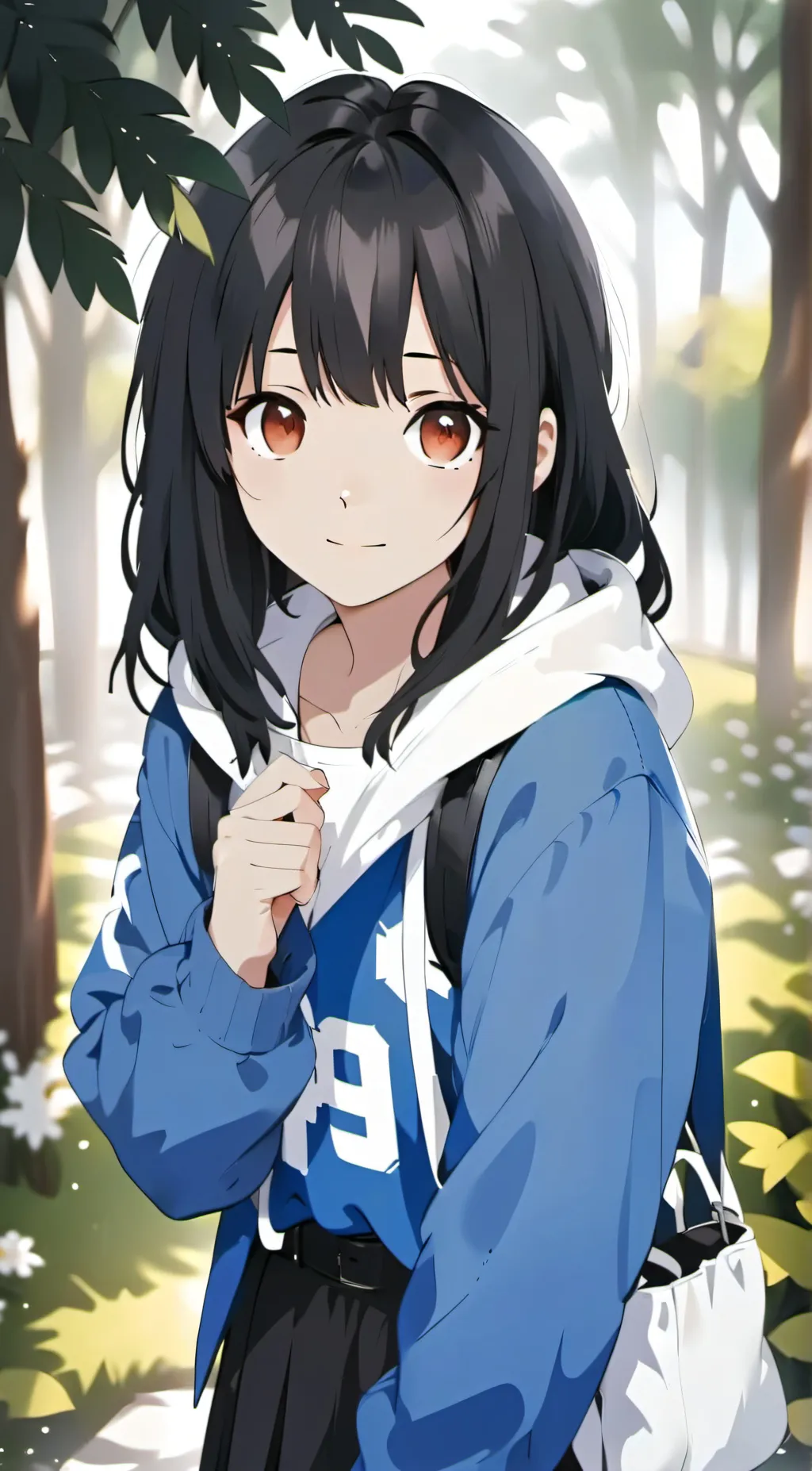 ai character: Naki background