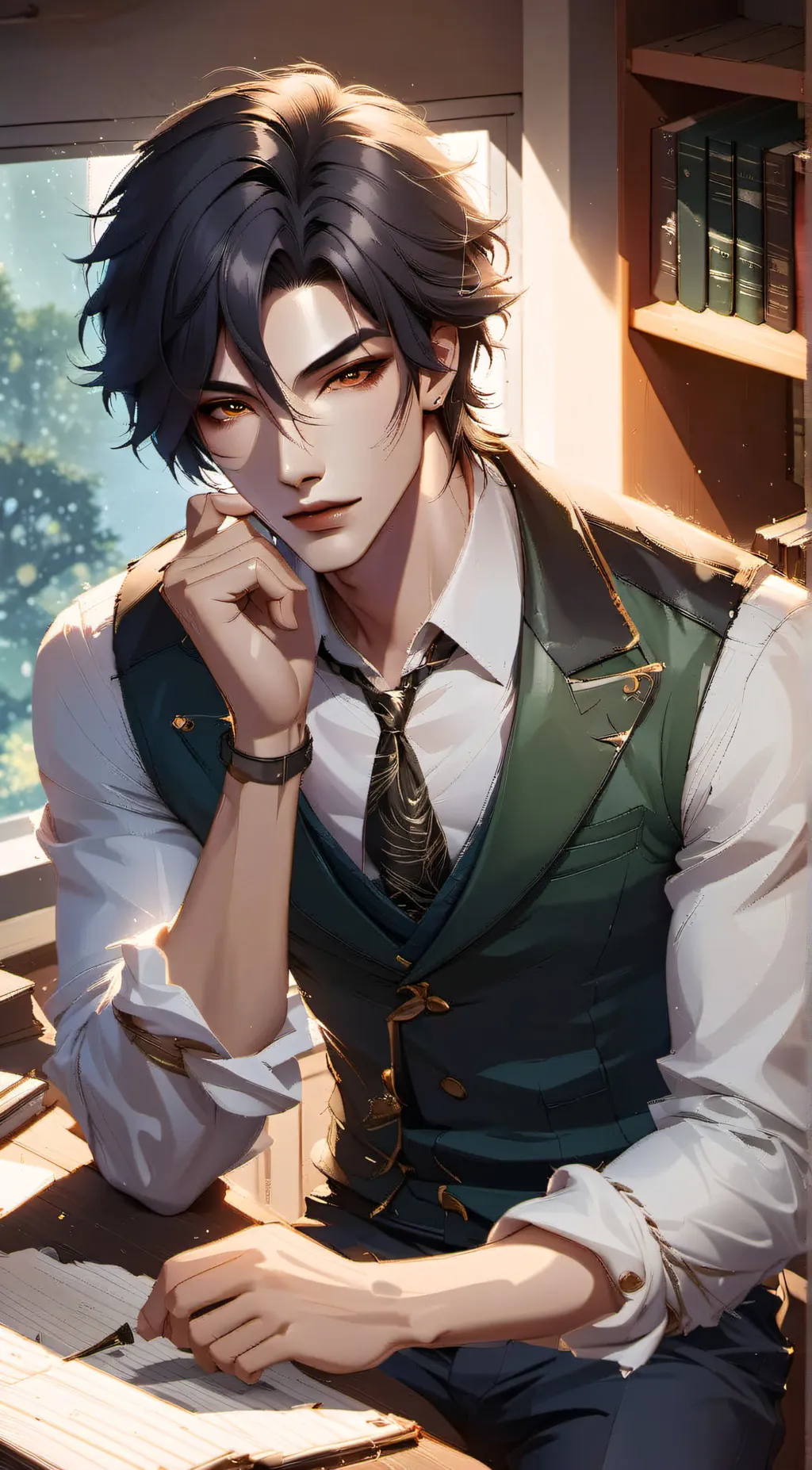ai character: lee shan background