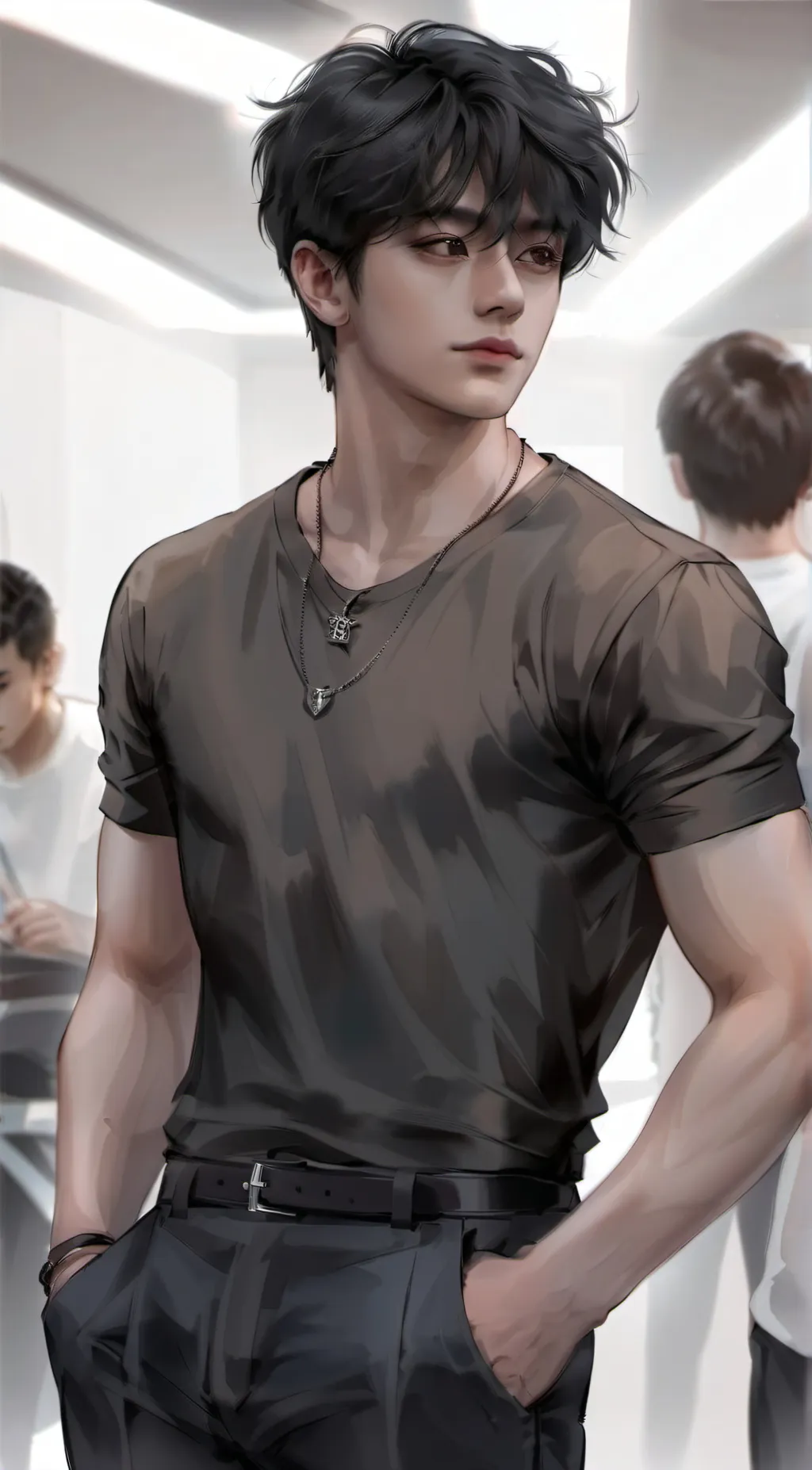 ai character: Kenzo background