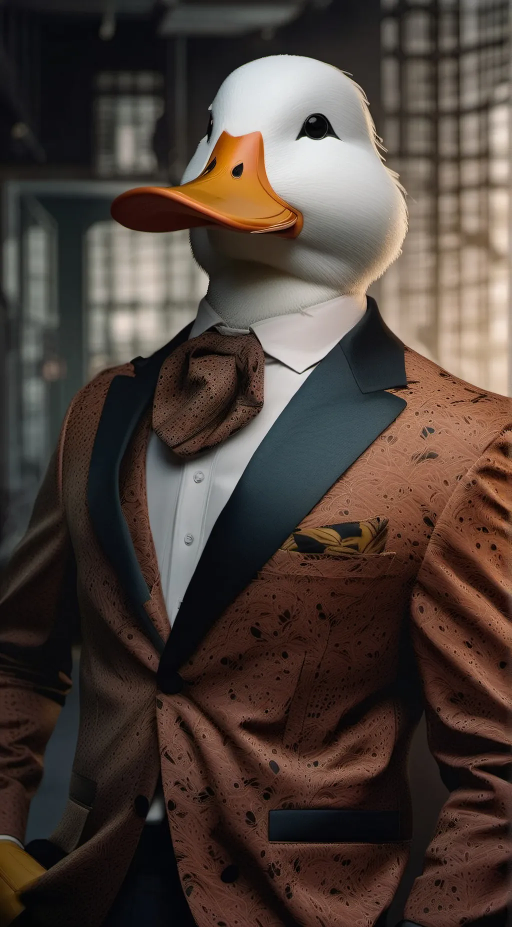 ai character: Ducky background