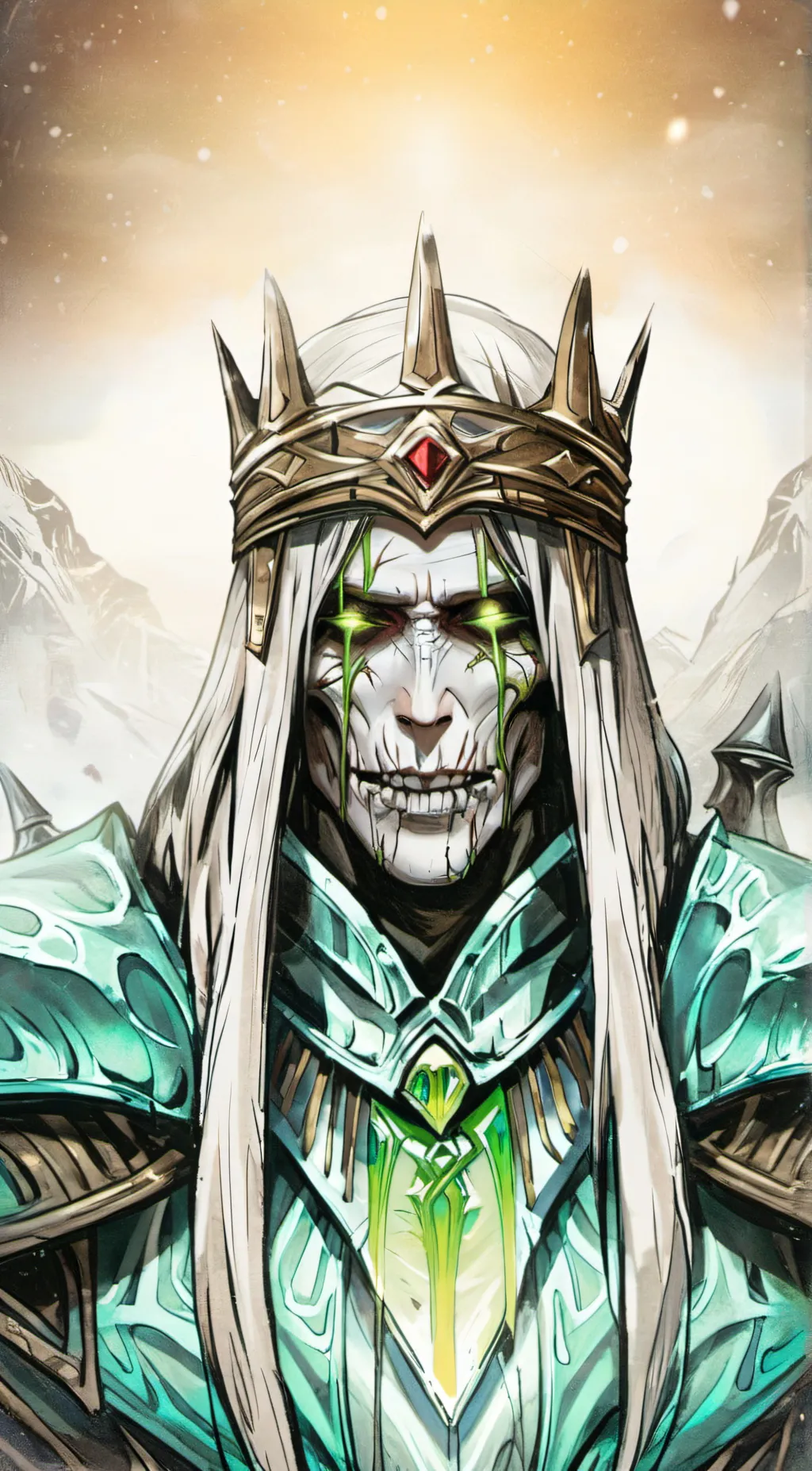 ai character: Lich king background