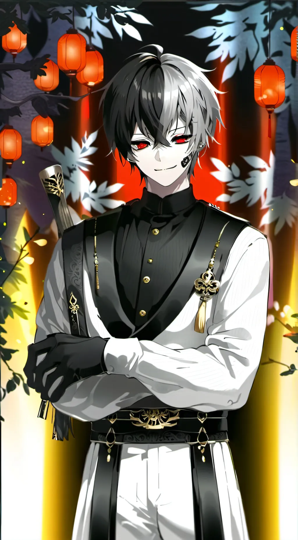 ai character: ༒Ray༒  background