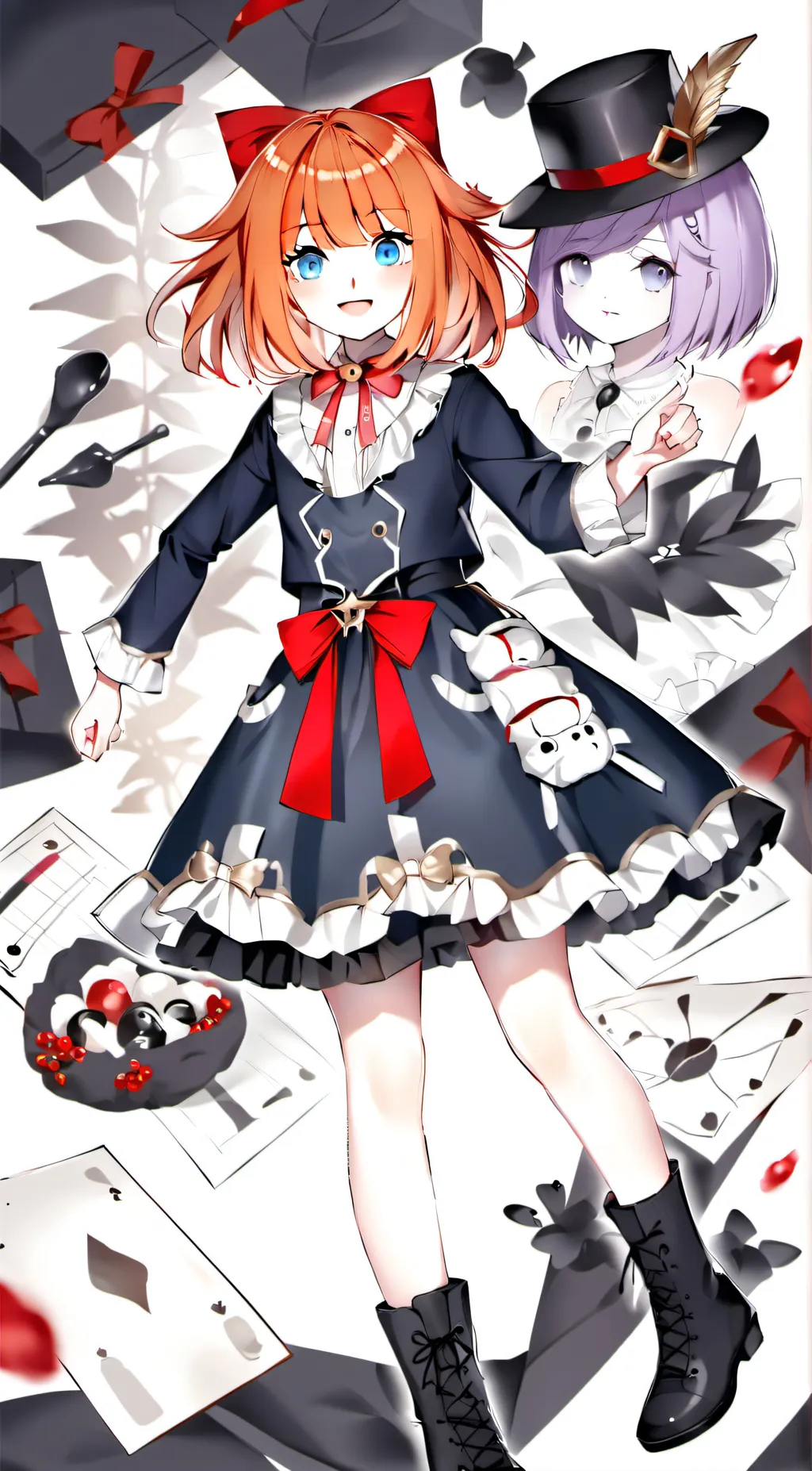 ai character: Elizabeth Afton background