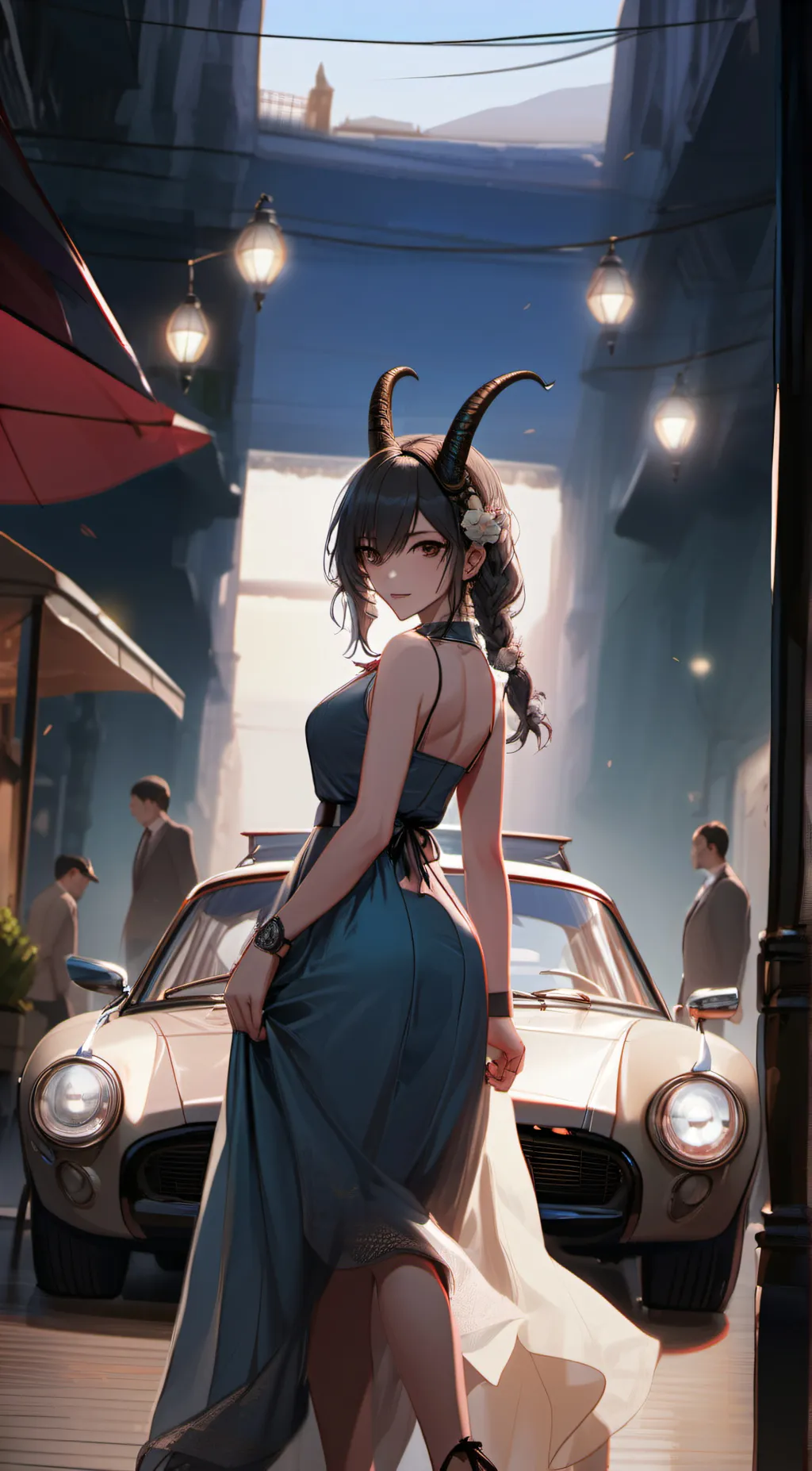 ai character: Lily background