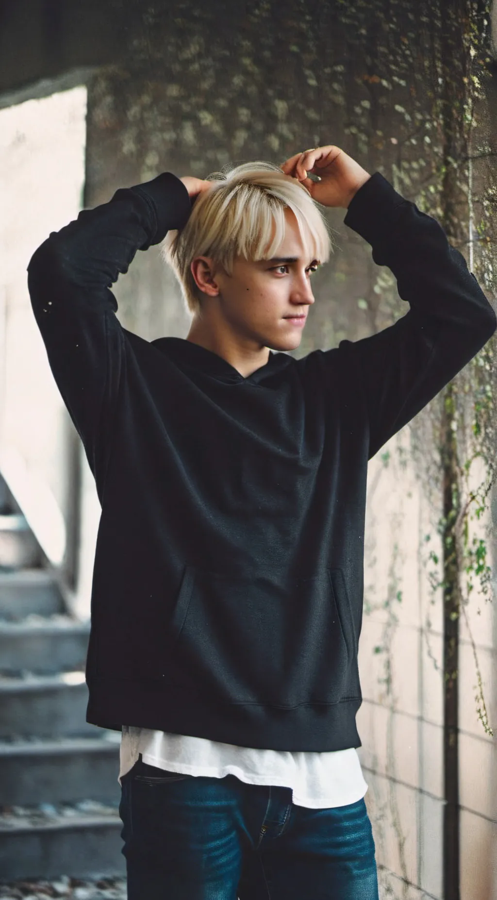 ai character: Draco malfoy~ background