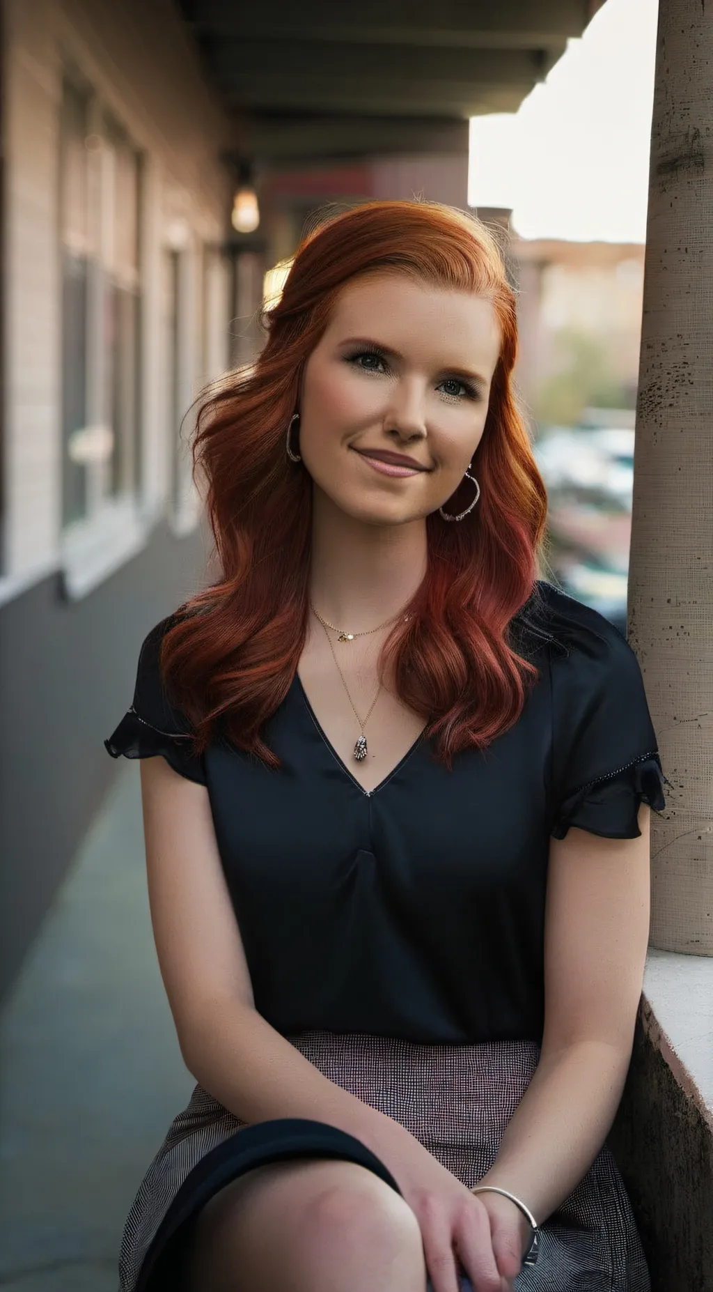 ai character: Elizabeth Maxwell  background