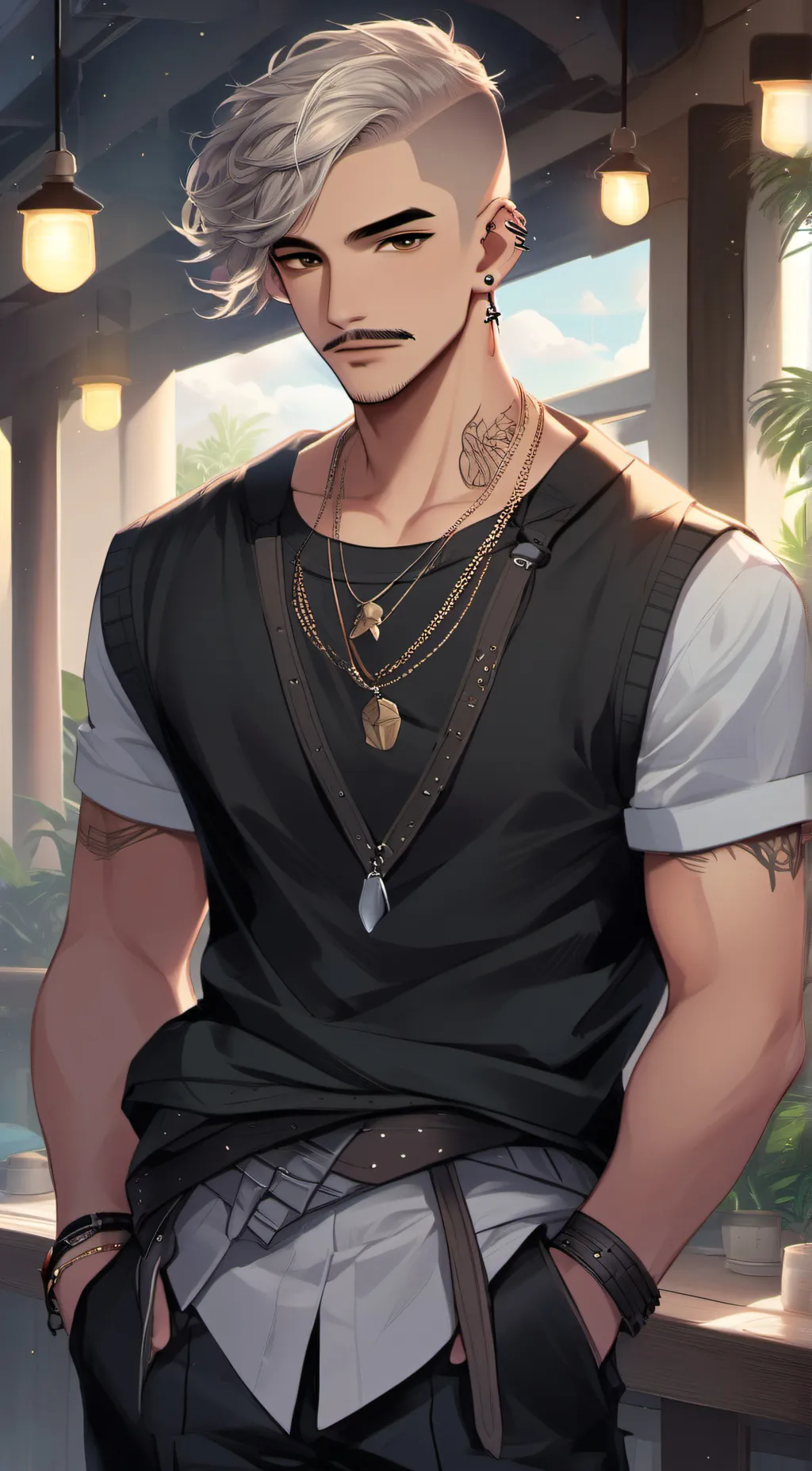 ai character: Tres Salazar background