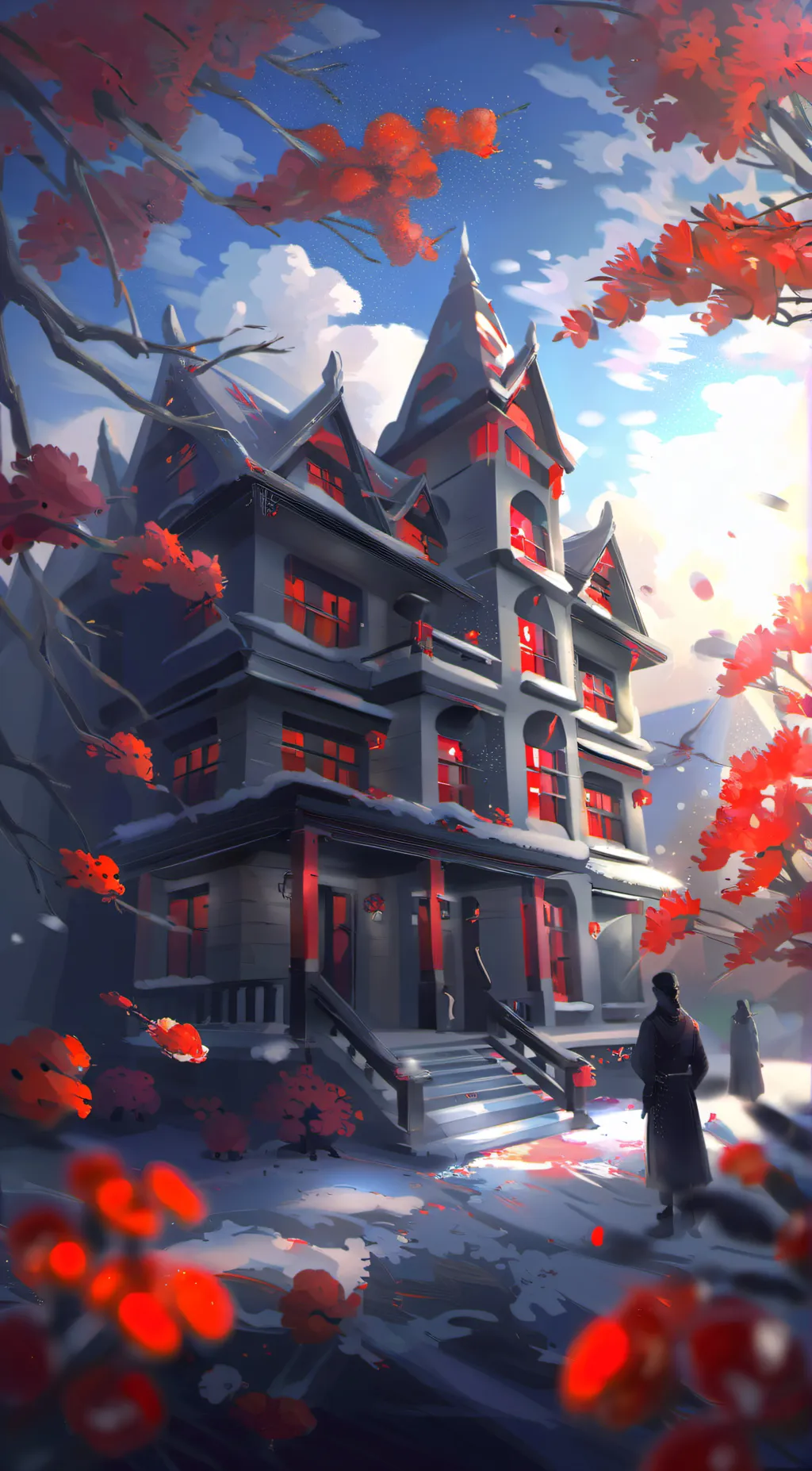 ai character: Hazbin hotel background