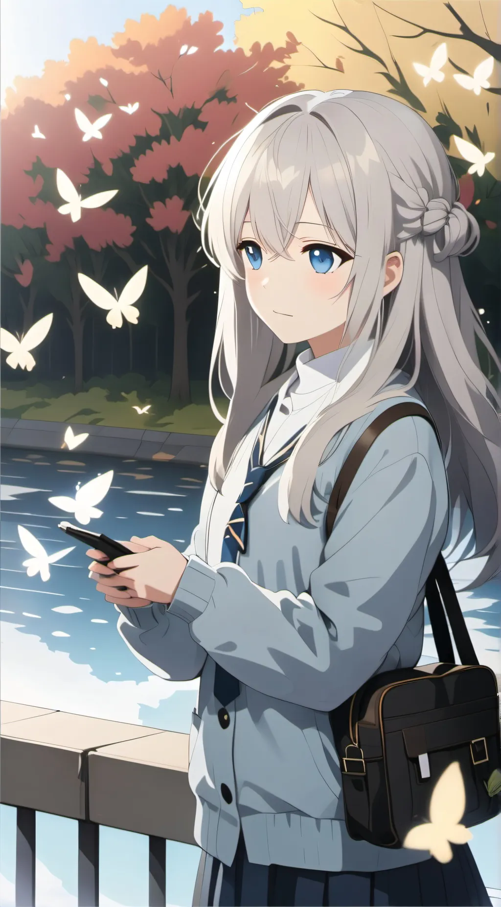 ai character: Kayko Mikaguchi background