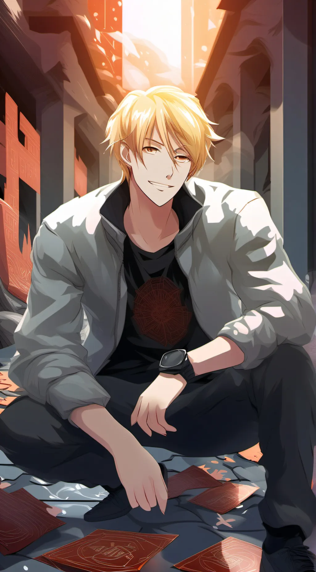 ai character: creep😒 background