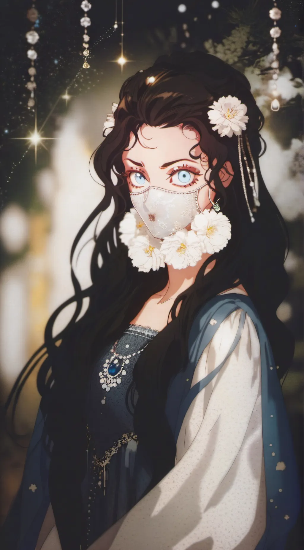ai character: Nezuko  background