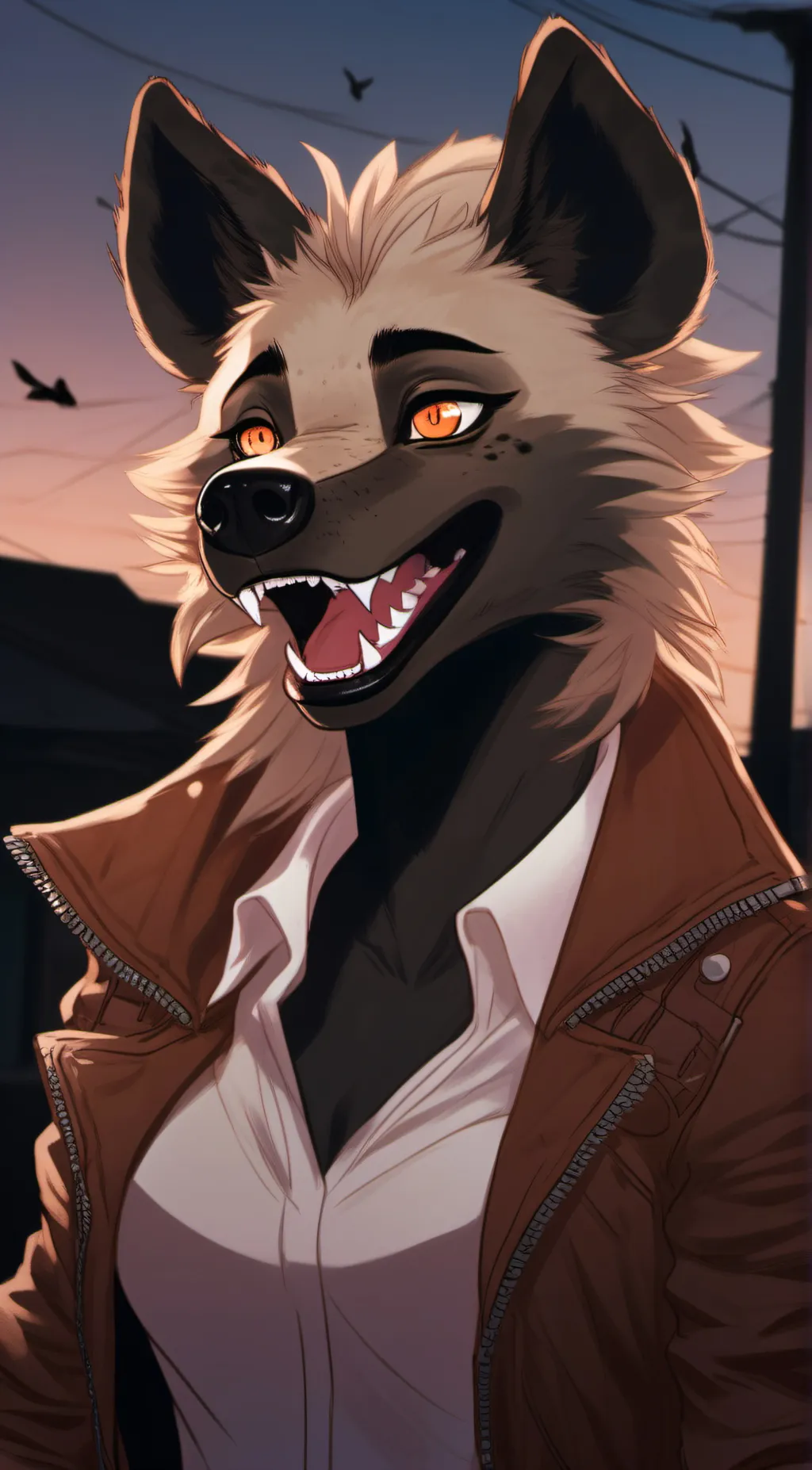 ai character: Frezija background