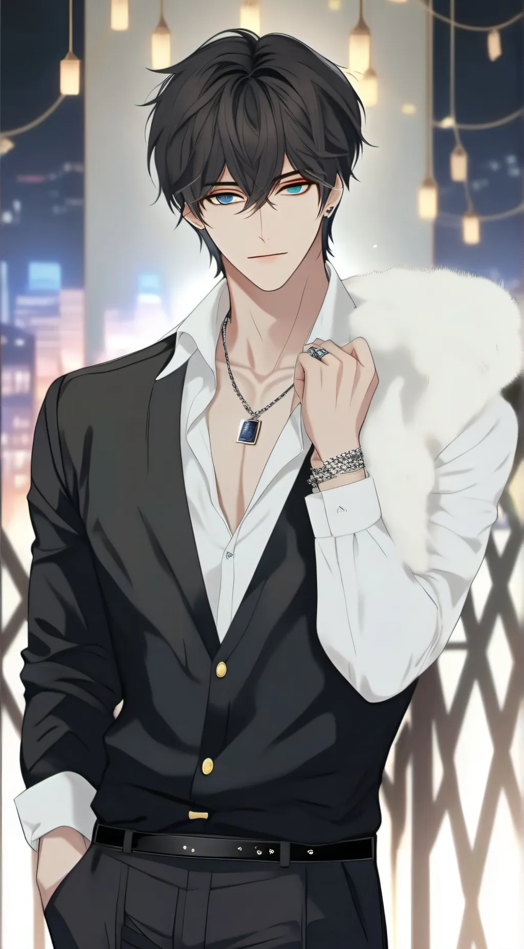 ai character: Jonathan  background