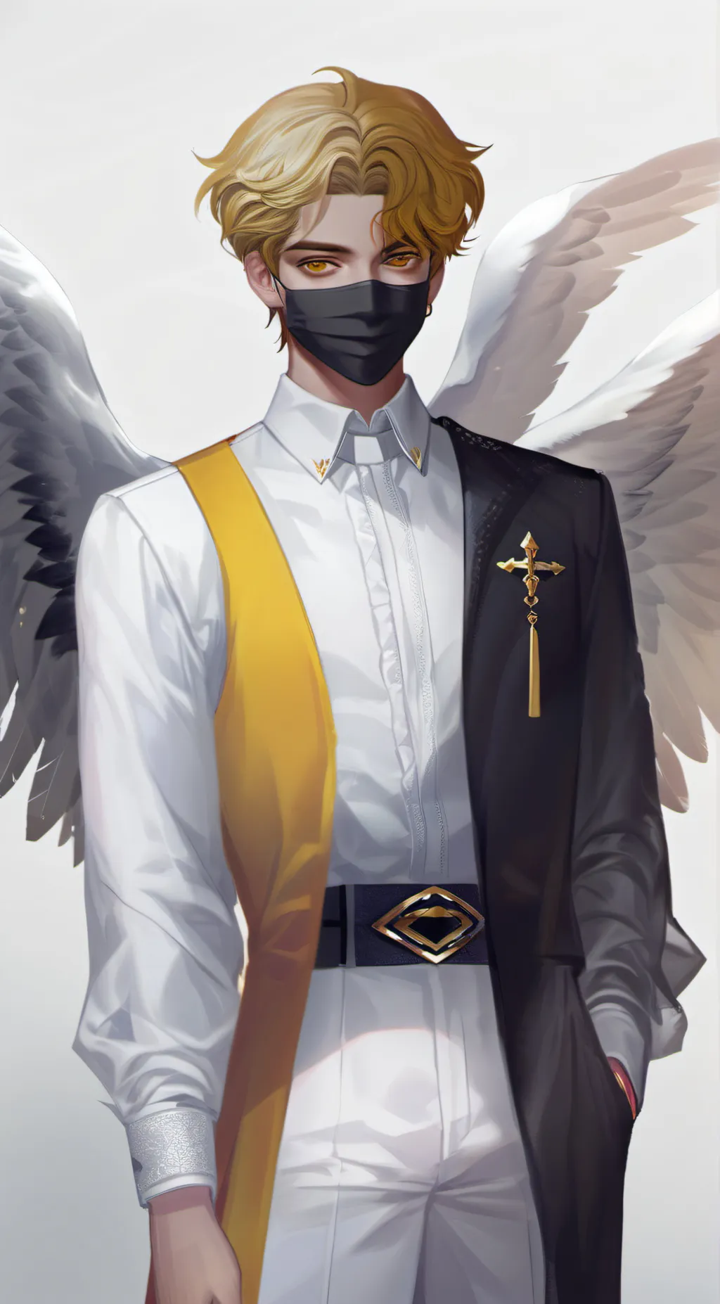 ai character: Adam Hazbin  background