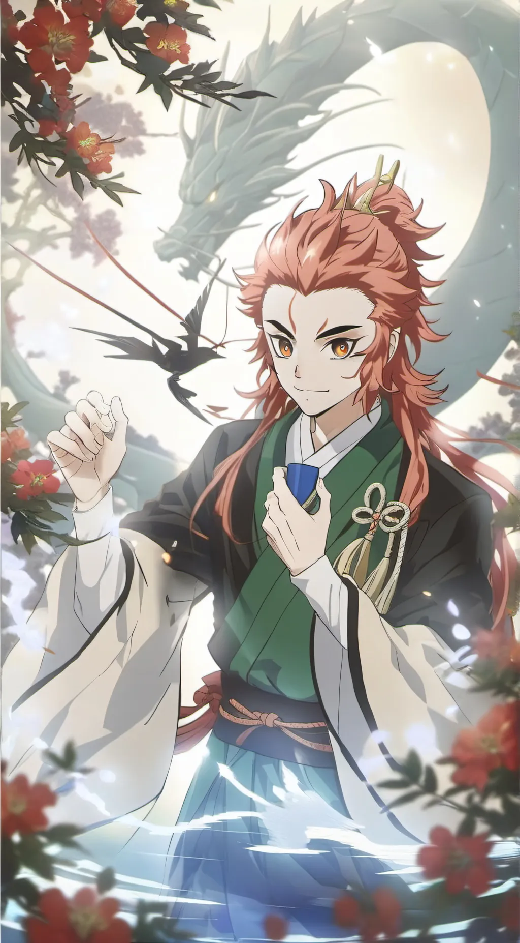 ai character: ~Hashira~au background