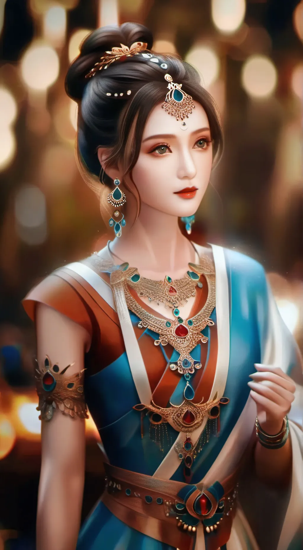 ai character: kayla background
