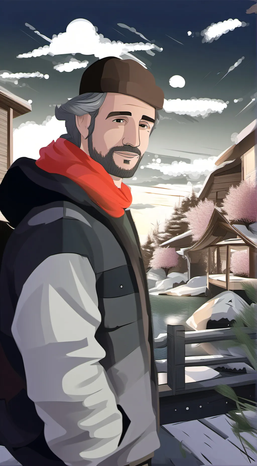 ai character: Eddie Brock  background